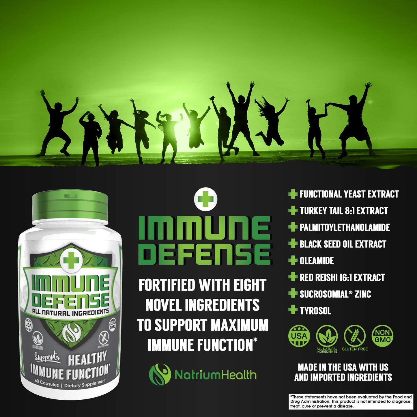 Natrium Health Immune Defense Capsule 60 Count