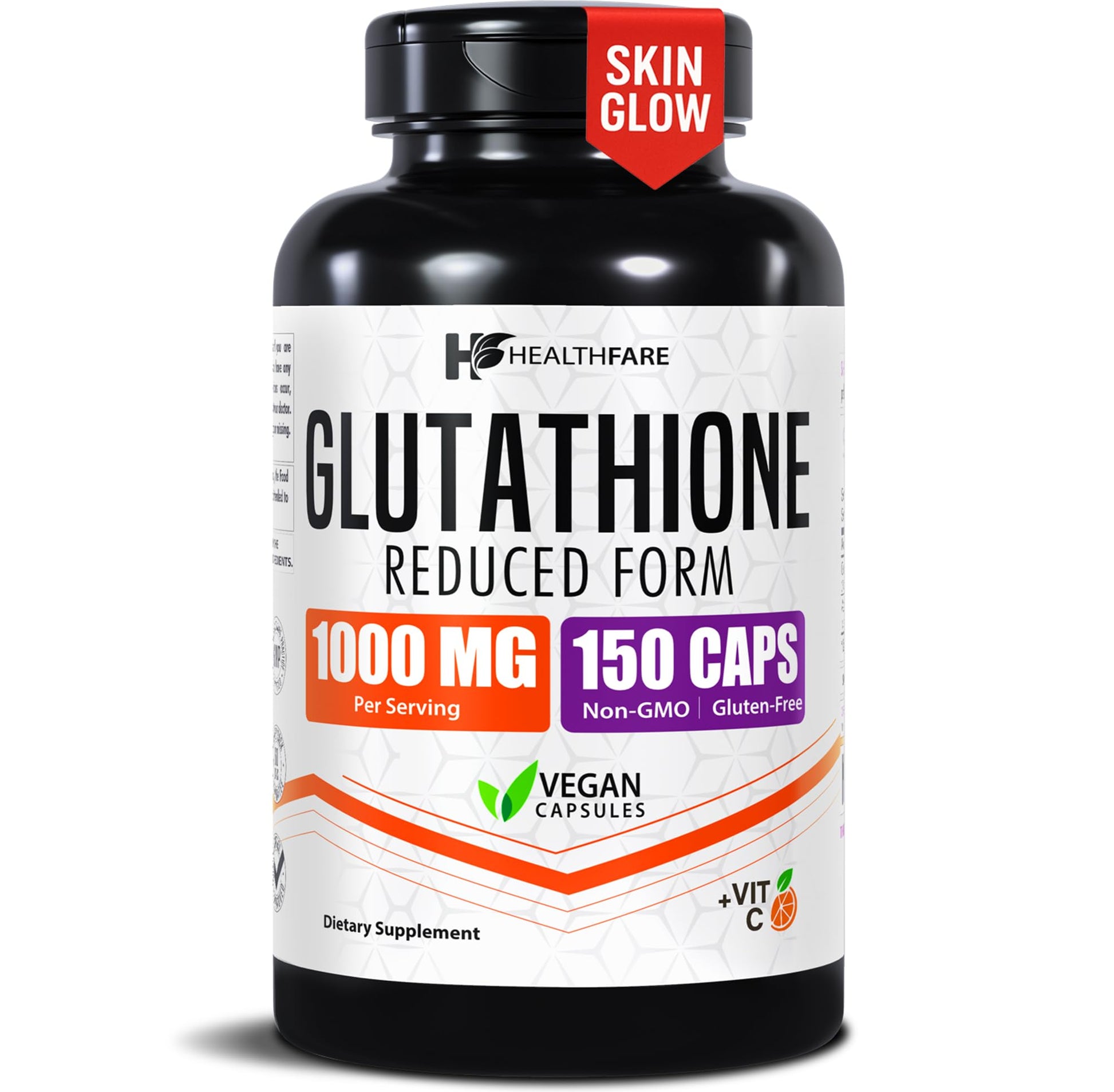Healthfare Glutathione Supplement Capsule 1000mg, 150 Capsules