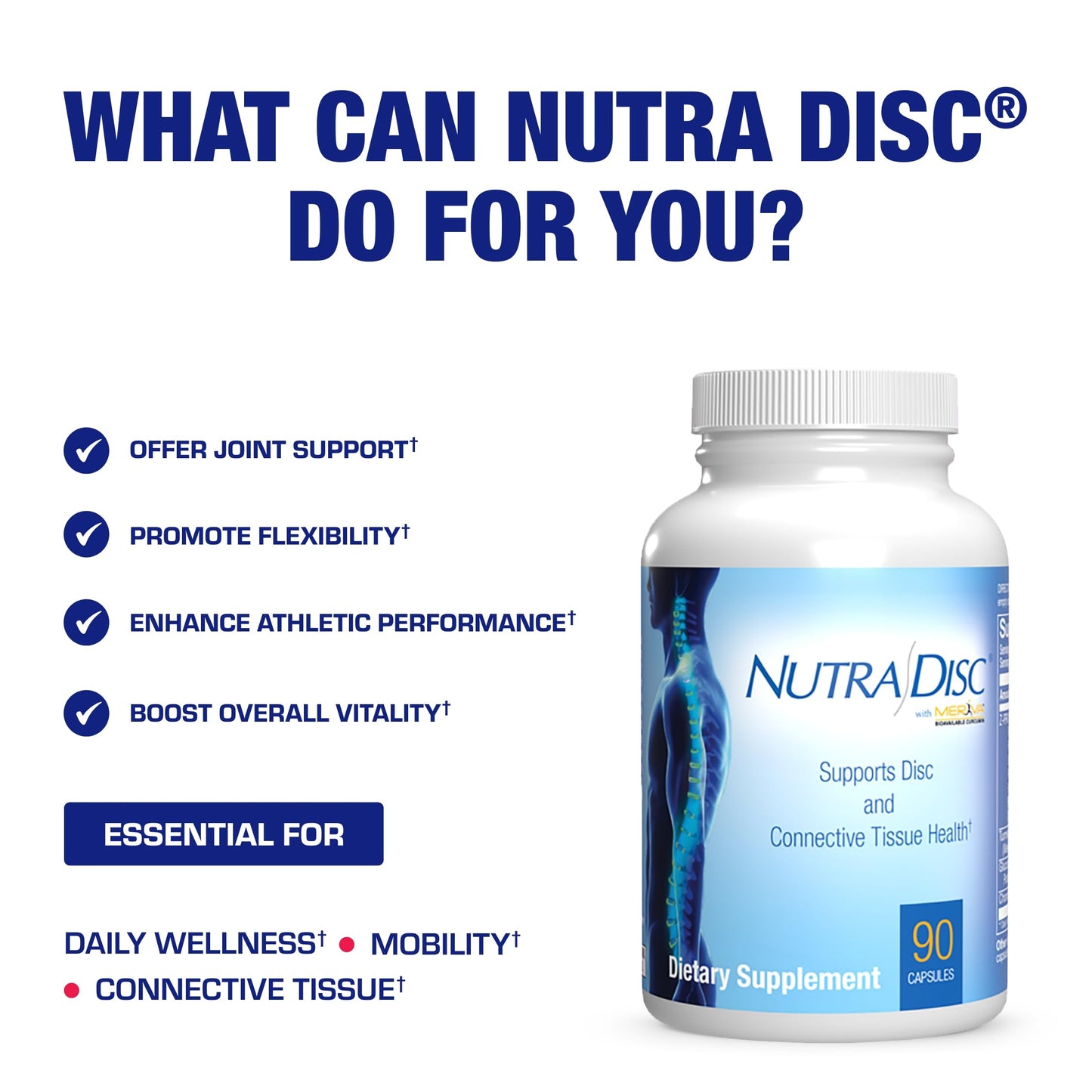Anabolic Laboratories Nutra Disc & Joint Support Capsules, 90 Count
