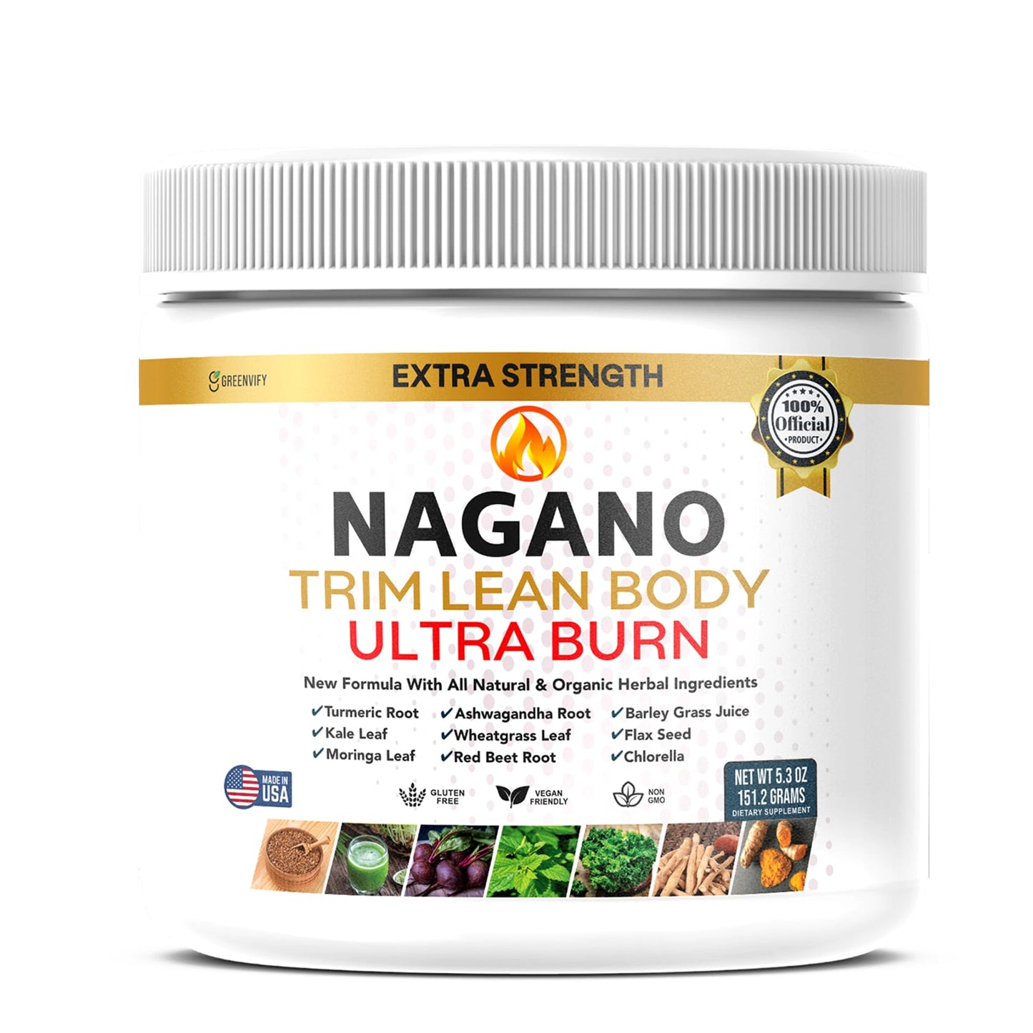 Nagano Trim Lean Body Ultra Burn Capsule 60 Count