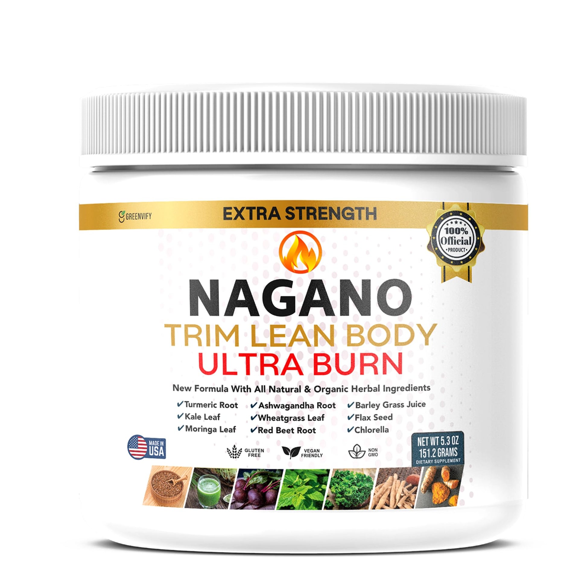 Nagano Trim Lean Body Ultra Burn Capsule 60 Count