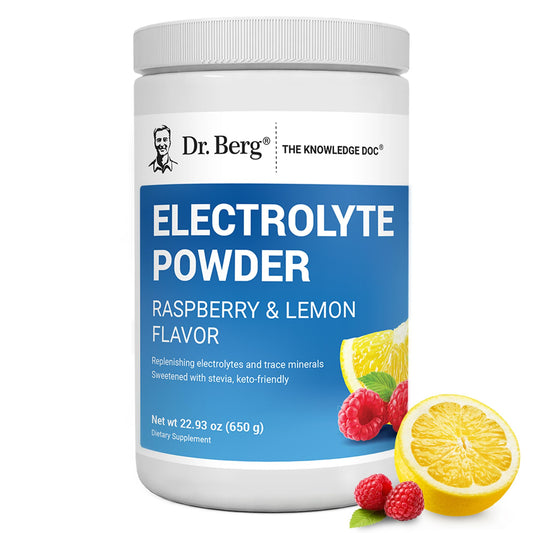 Dr. Berg Nutritionals Zero Sugar Hydration Keto Electrolyte Powder, 100 Servings