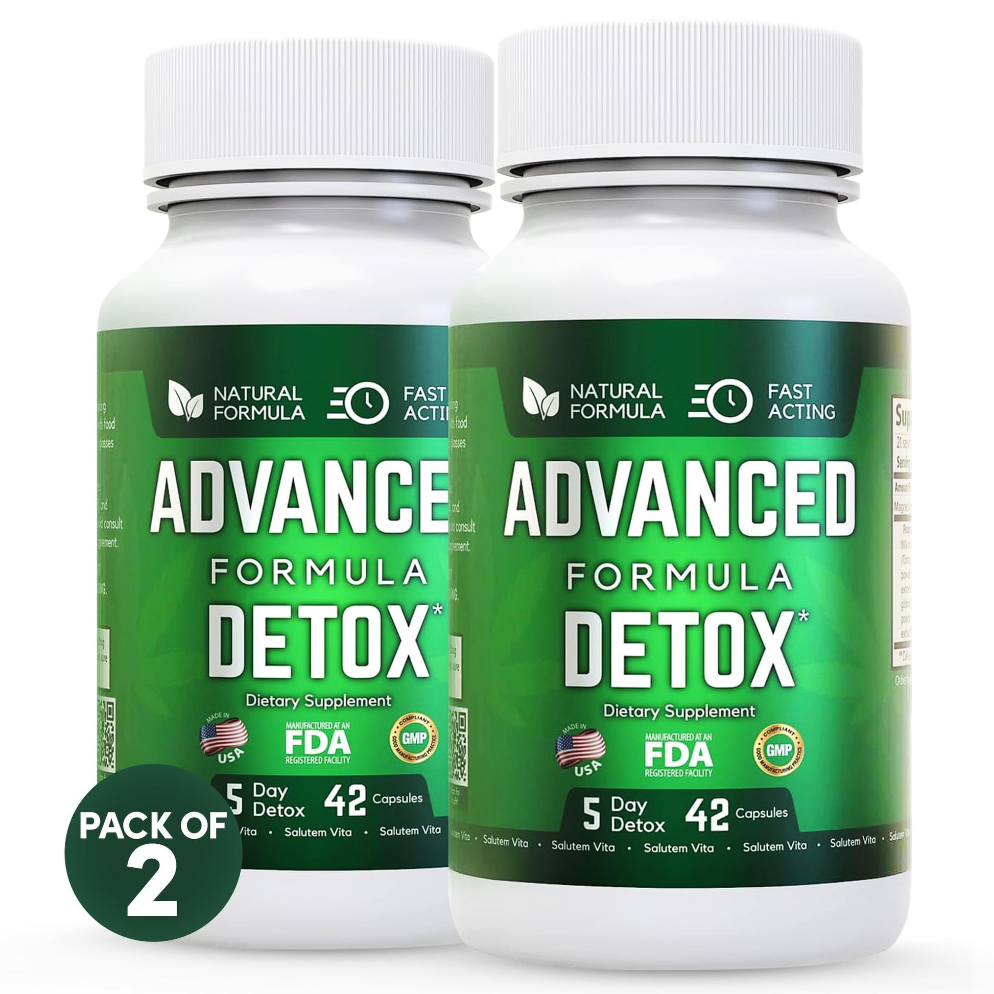 Salutem Vita Starfit Advanced Detox Cleanse 84 Capsules