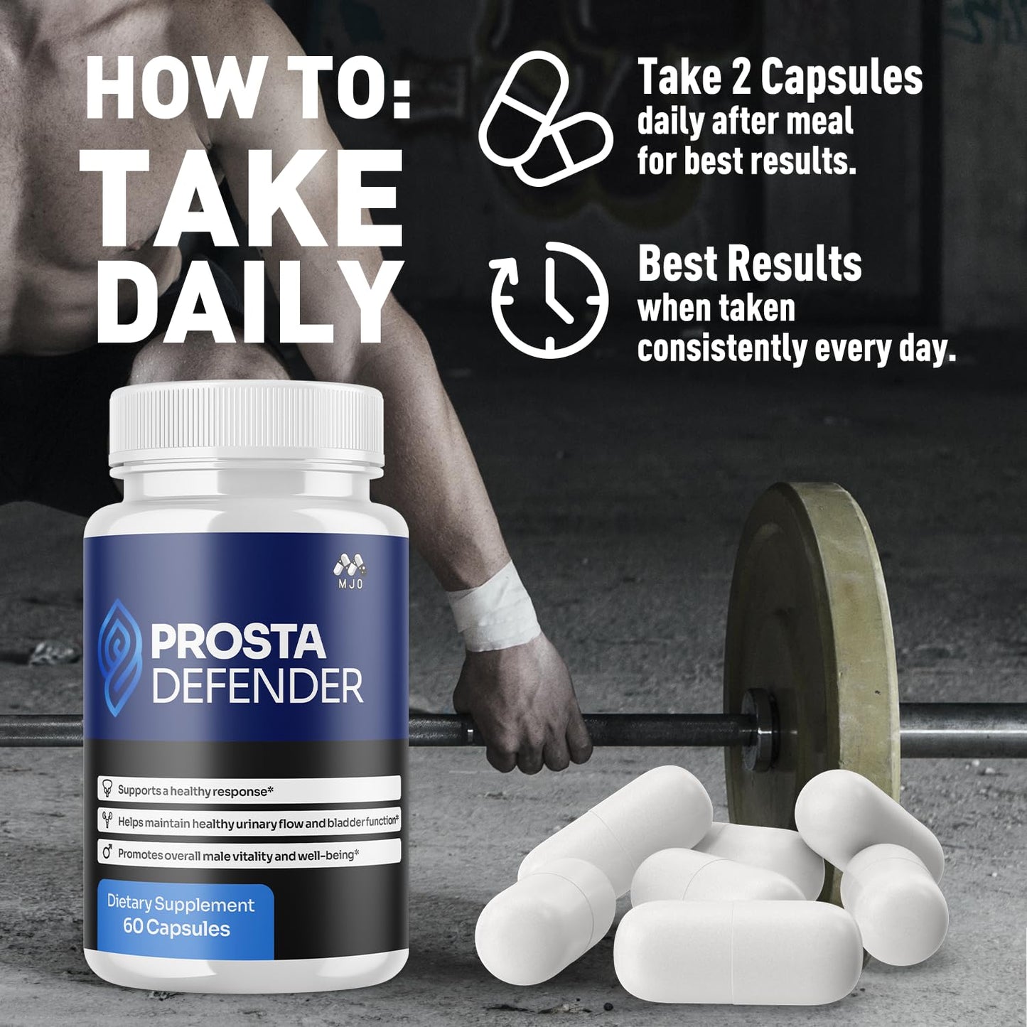 MJO Prosta Defender Capsules, 120 Capsules