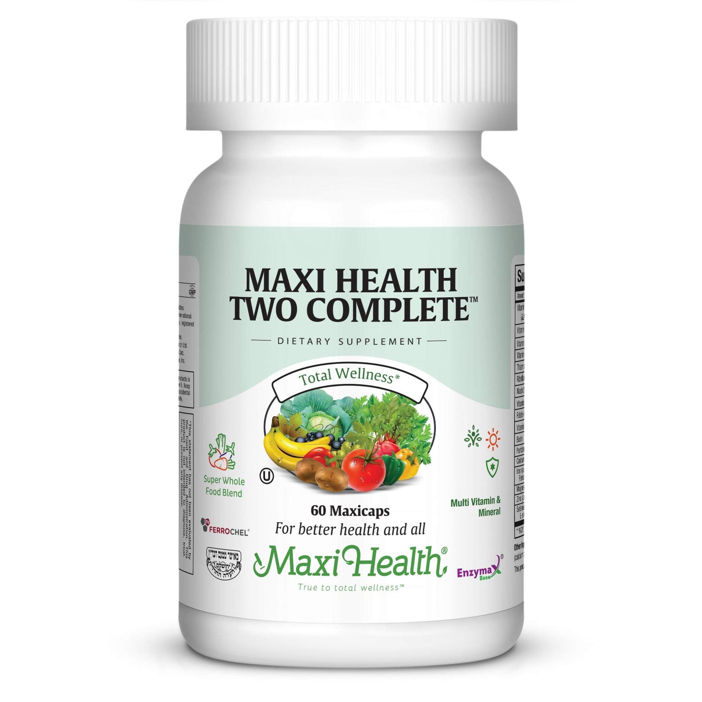 Maxi Health Multivitamins for Men and Women Capsules 60 Count