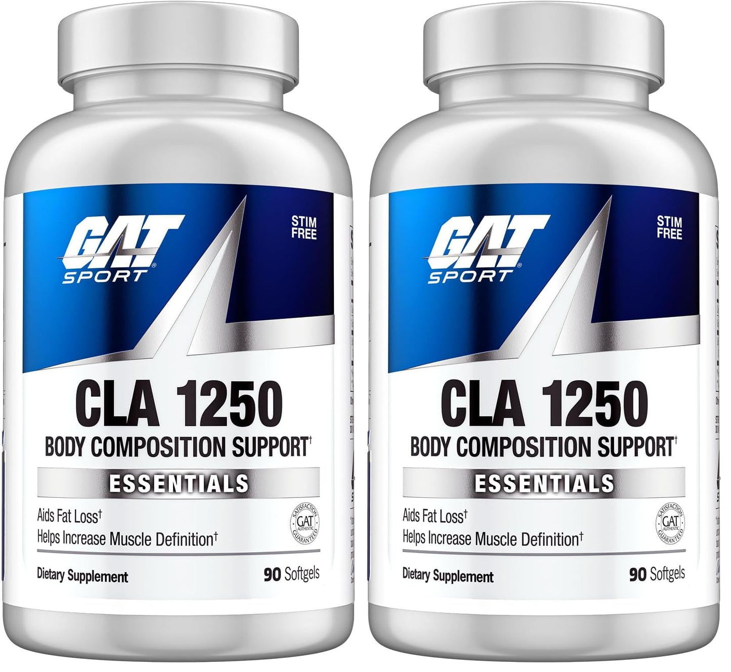 GAT SPORT Essentials Series CLA 1250 Softgels, 180 Count