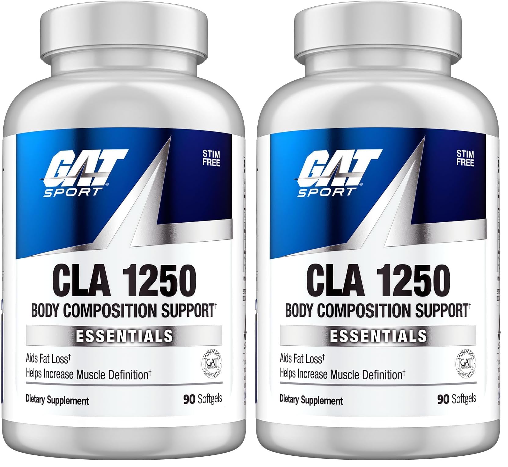 GAT SPORT Essentials Series CLA 1250 Softgels, 180 Count