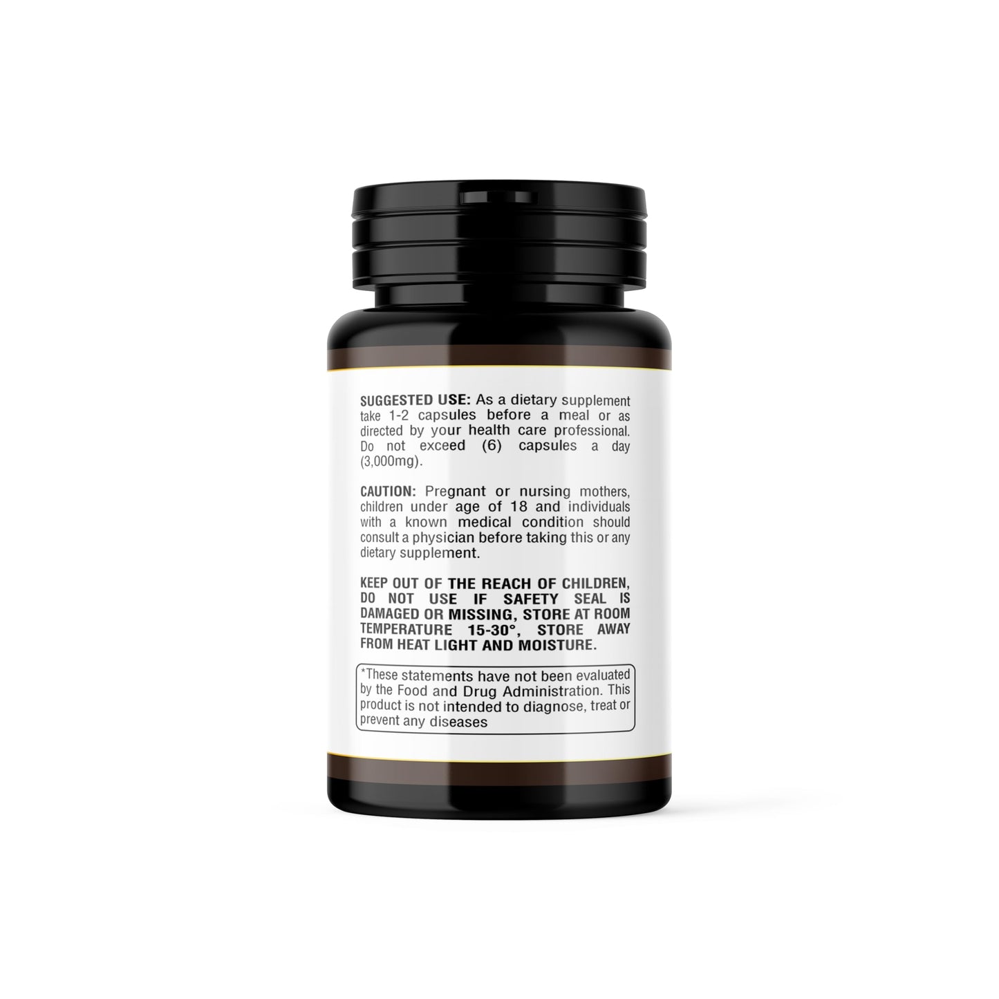 Lumos Life Turkey Tail Mushroom Supplement Capsules 60 Capsules