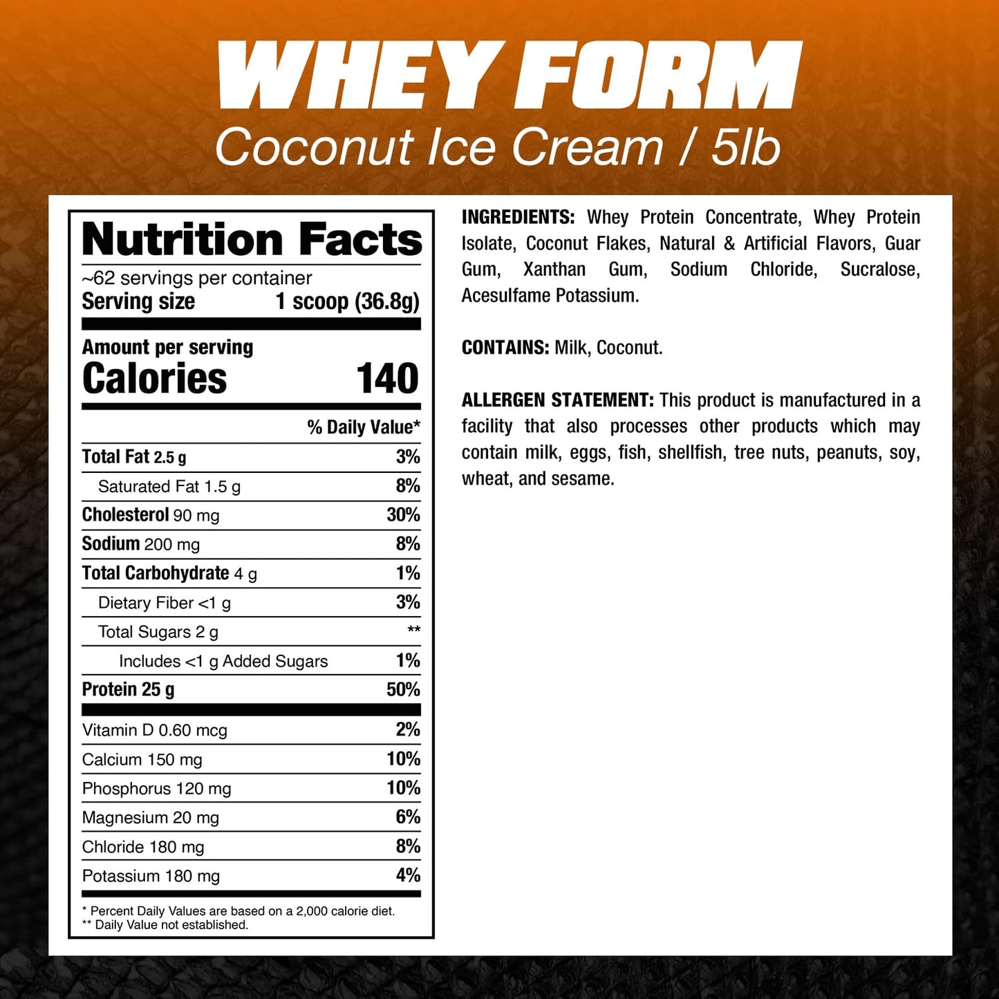 DRAGON PHARMA WheyPhorm Whey Protein Blend Powder, 32 Servings