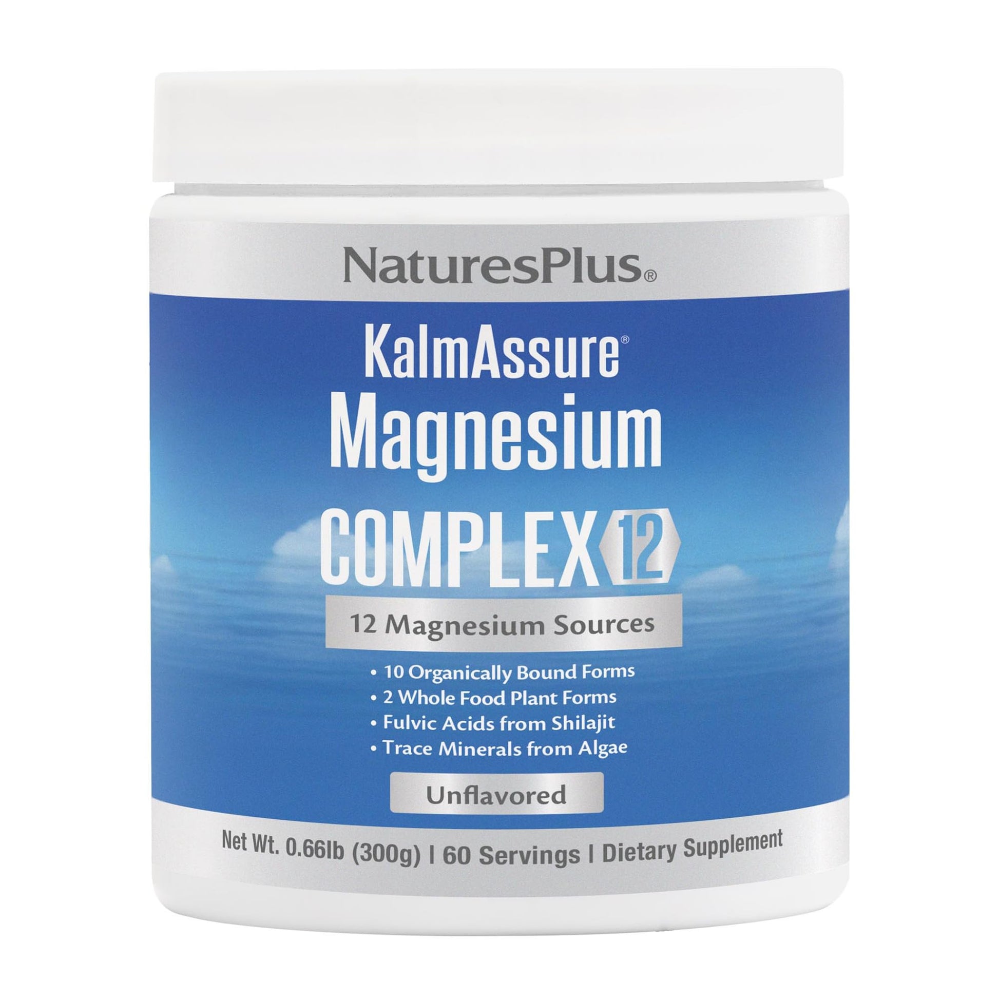 NaturesPlus KalmAssure Magnesium Complex Powder 60 Servings