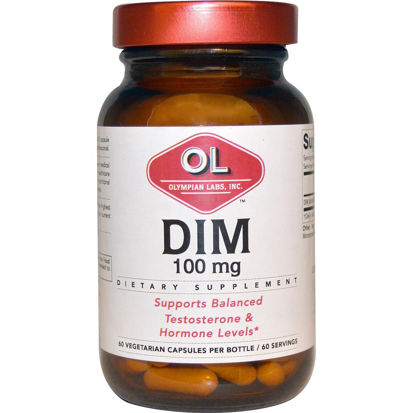 Olympian Labs DIM 100 mg, 60 Capsules