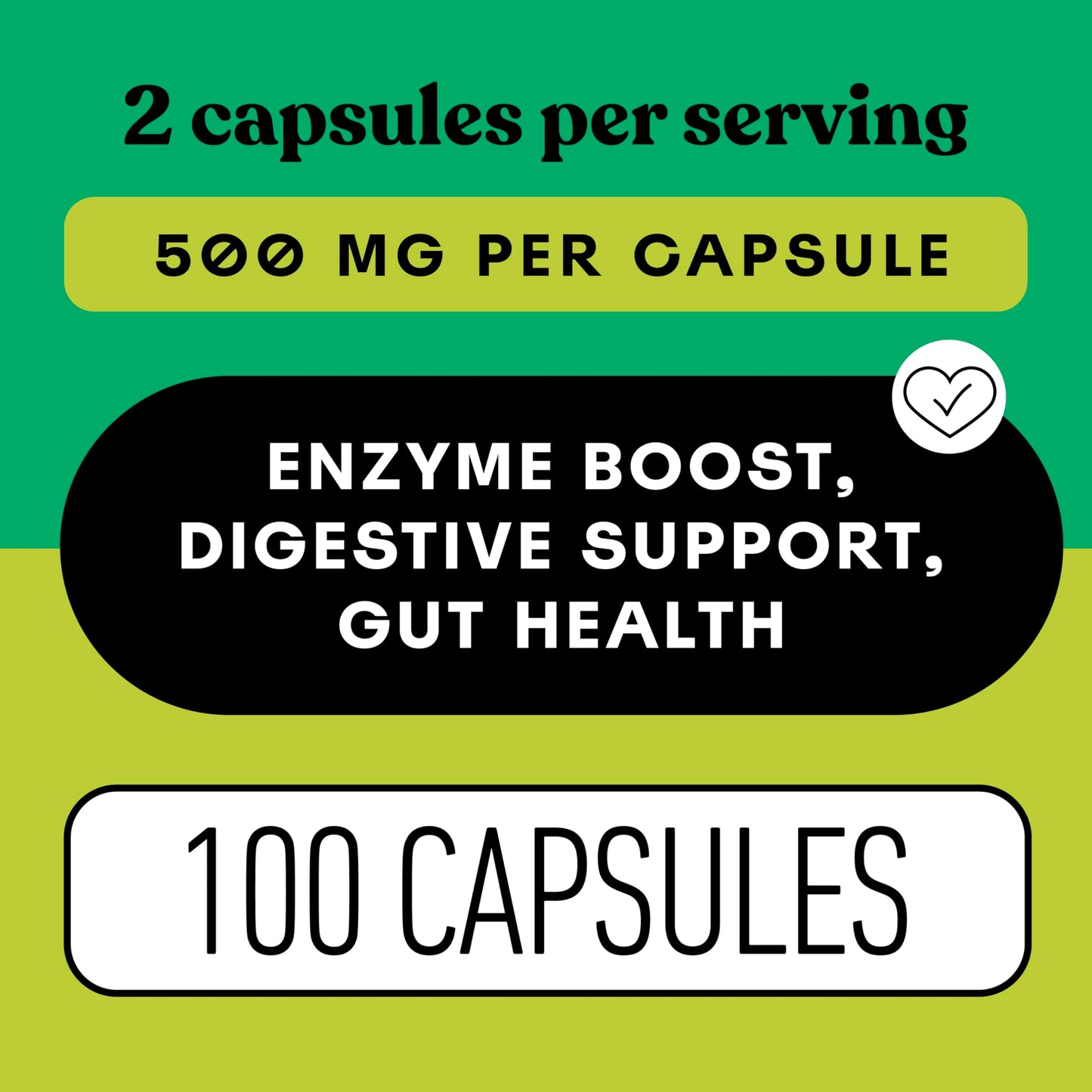 Complete Natural Products CNP Organic Green Papaya Capsules 500mg - Unripe Papaya Powder with Papain Enzyme, 100 Countresults
