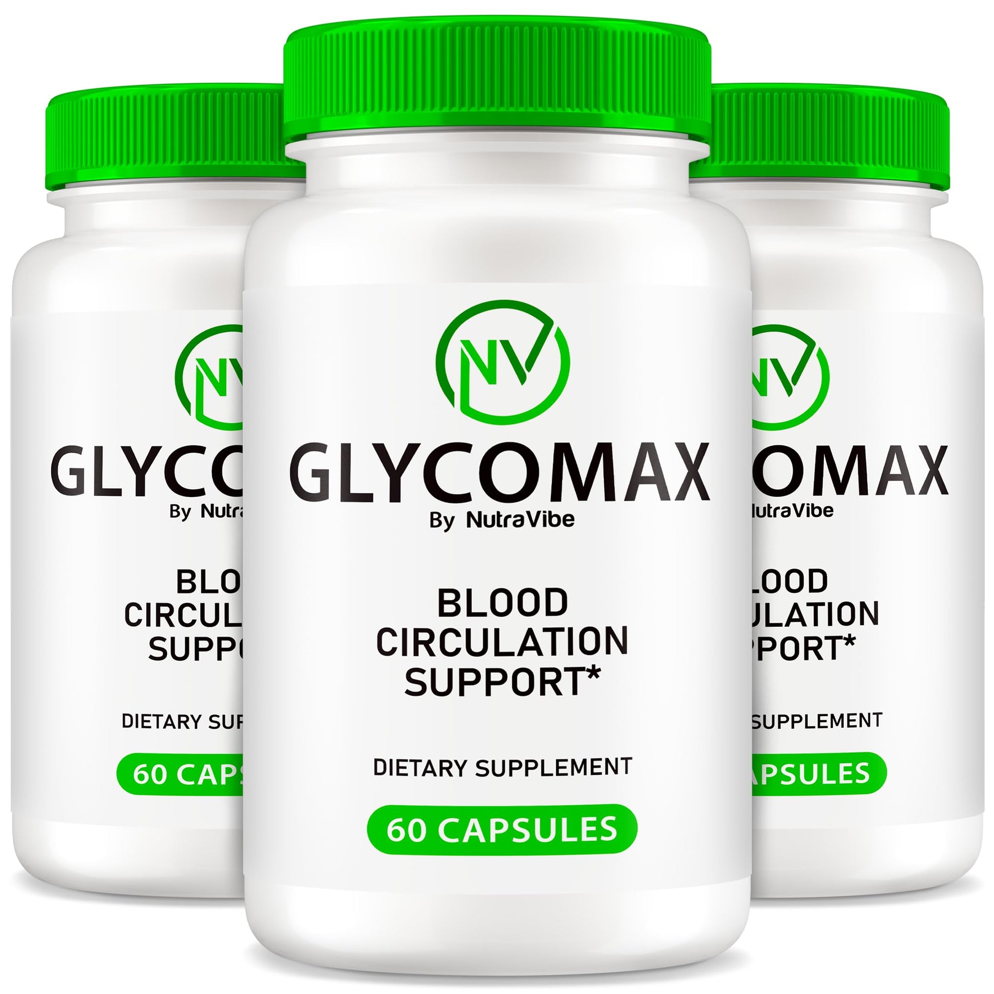 NutraVibe GlycoMax Capsules, 180 Capsules