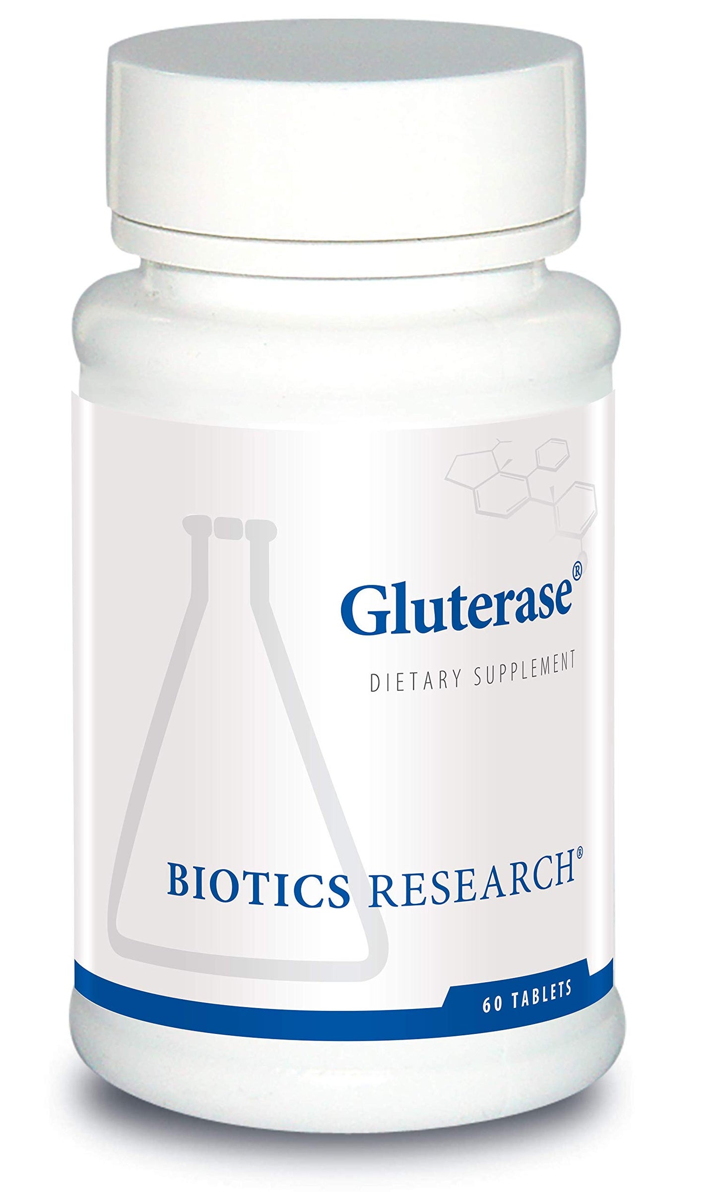 BIOTICS RESEARCH Gluterase Dietary Enzymes for Digesting Gluten 60 Tablets