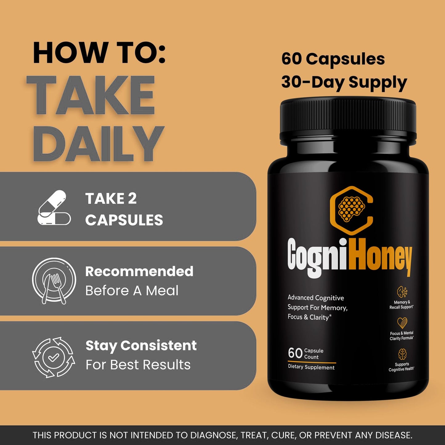Valdivia CogniHoney 60 Capsules