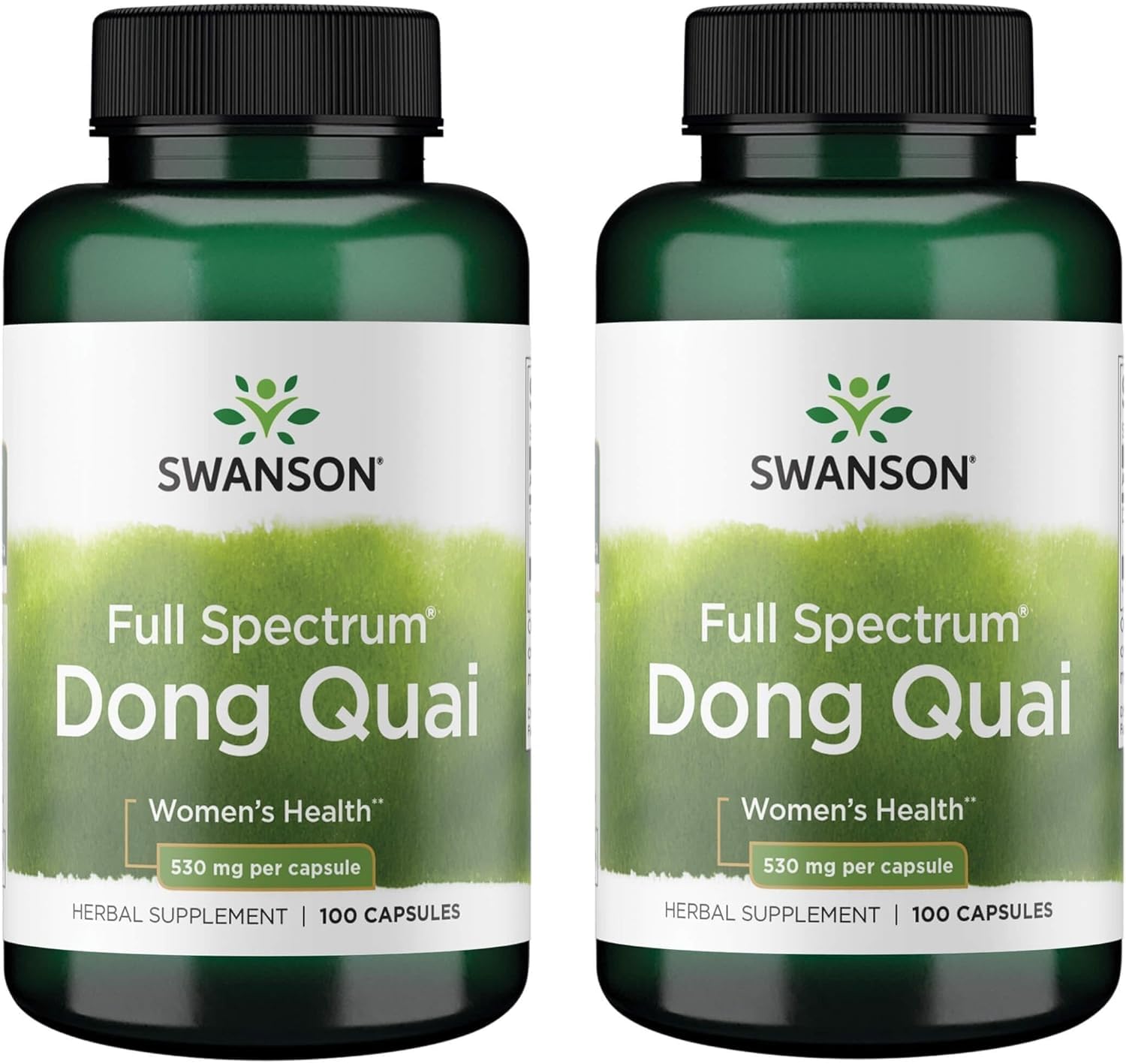 Swanson Dong Quai 530 Milligrams Capsules 200 Count