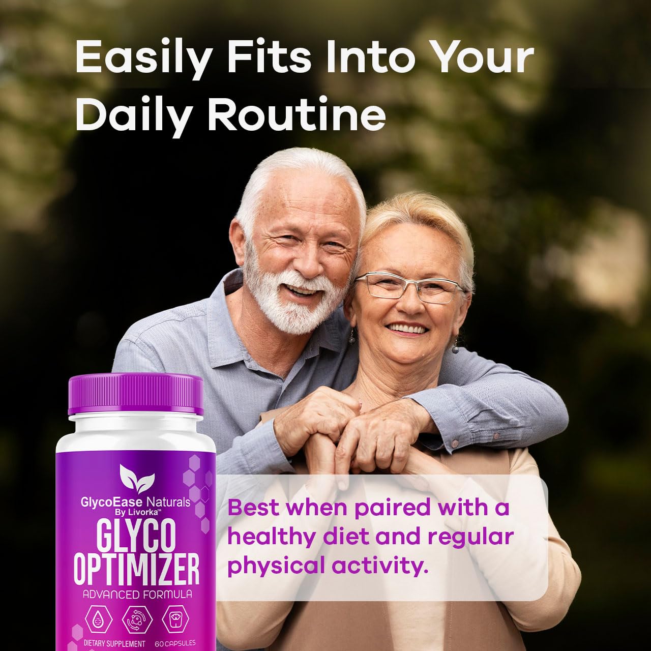 LIVORKA GlycoEase Glyco Optimizer Capsules 30 Count