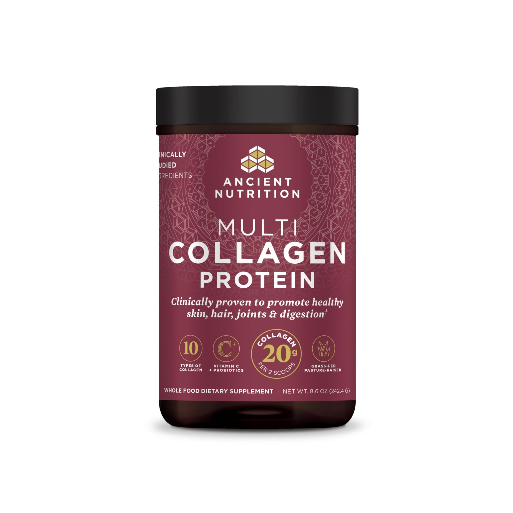 Ancient Nutrition Hydrolyzed Collagen Peptides Powder 8.6