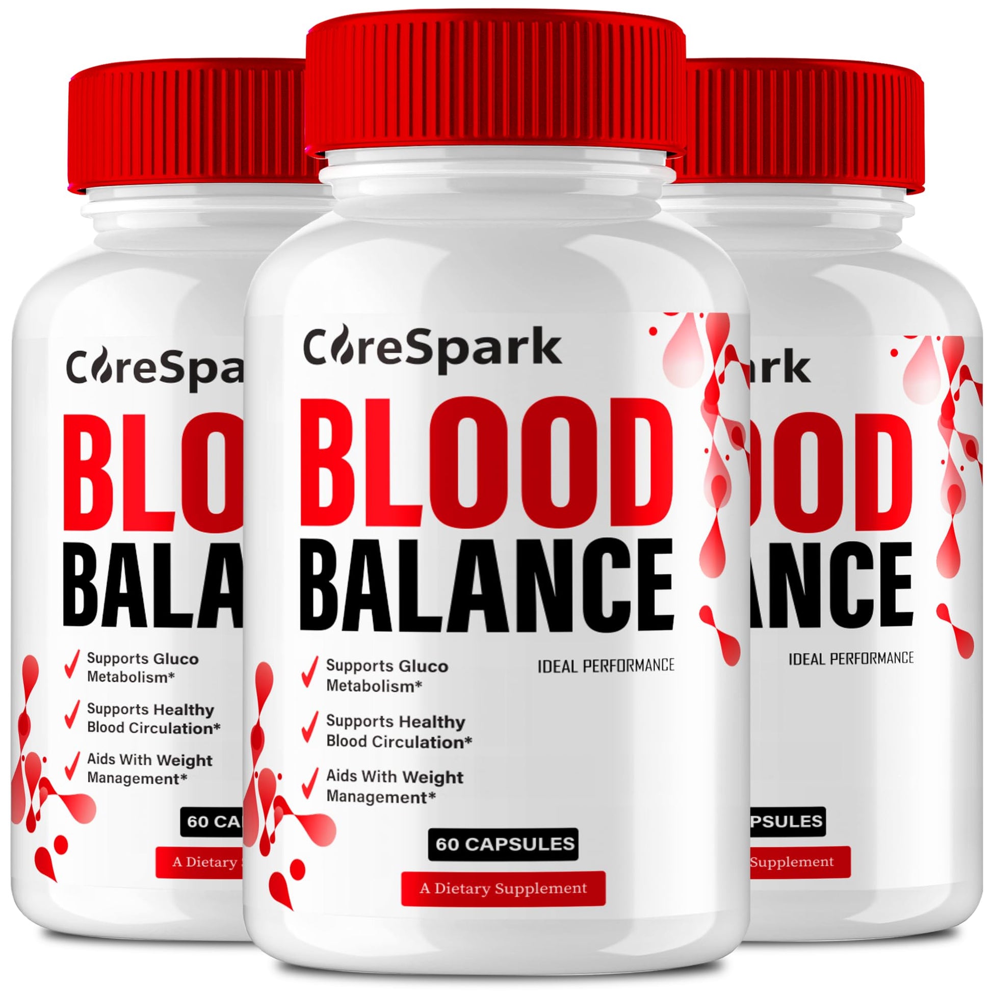 IDEAL PERFORMANCE CoreSpark Blood Balance Capsules, 180 Capsules