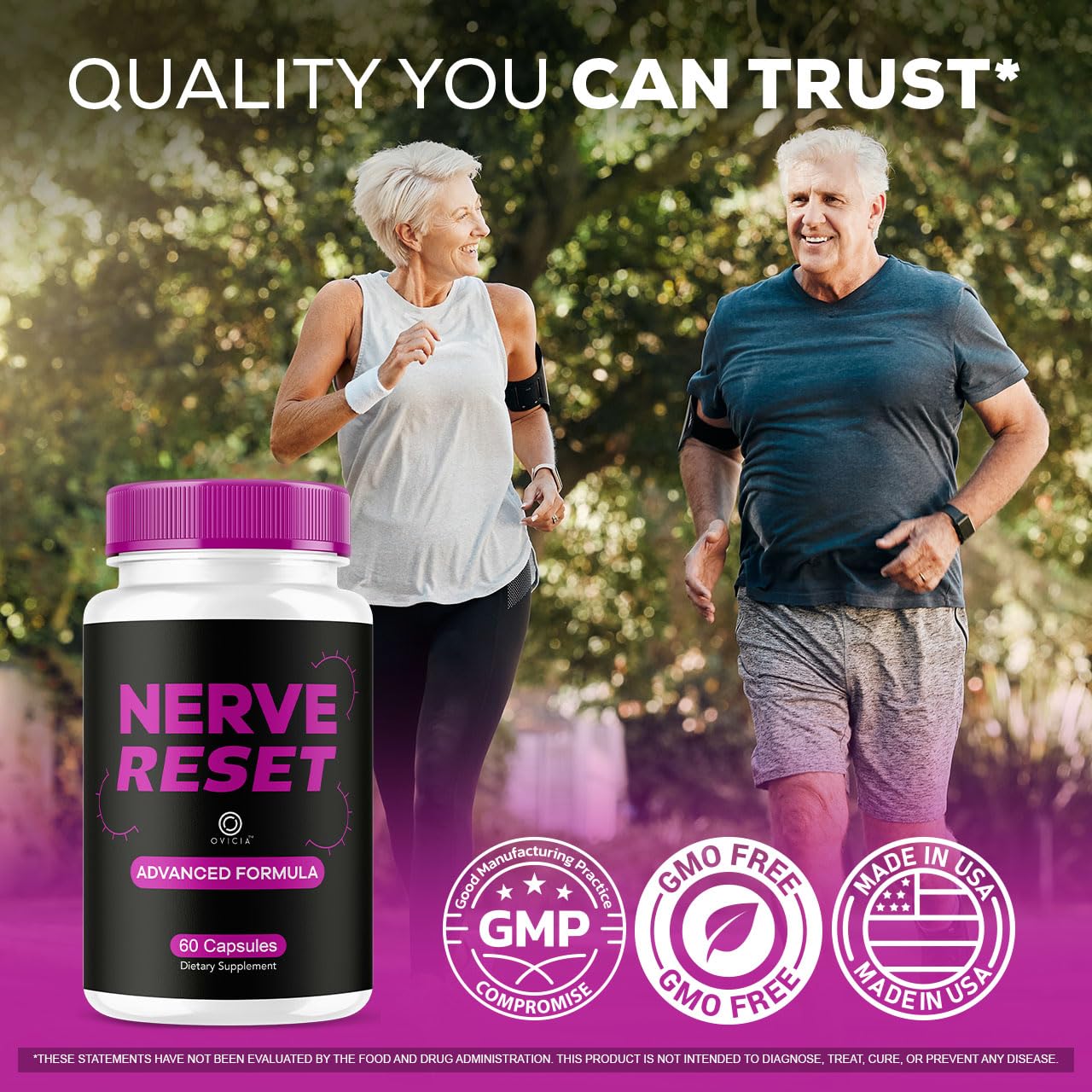 OVICIA Nerve Reset Capsules 180 Capsules
