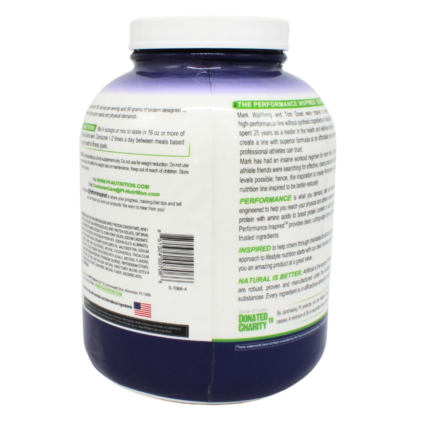 Performance Inspired Smart Mass Gainer Powder 96 Servings