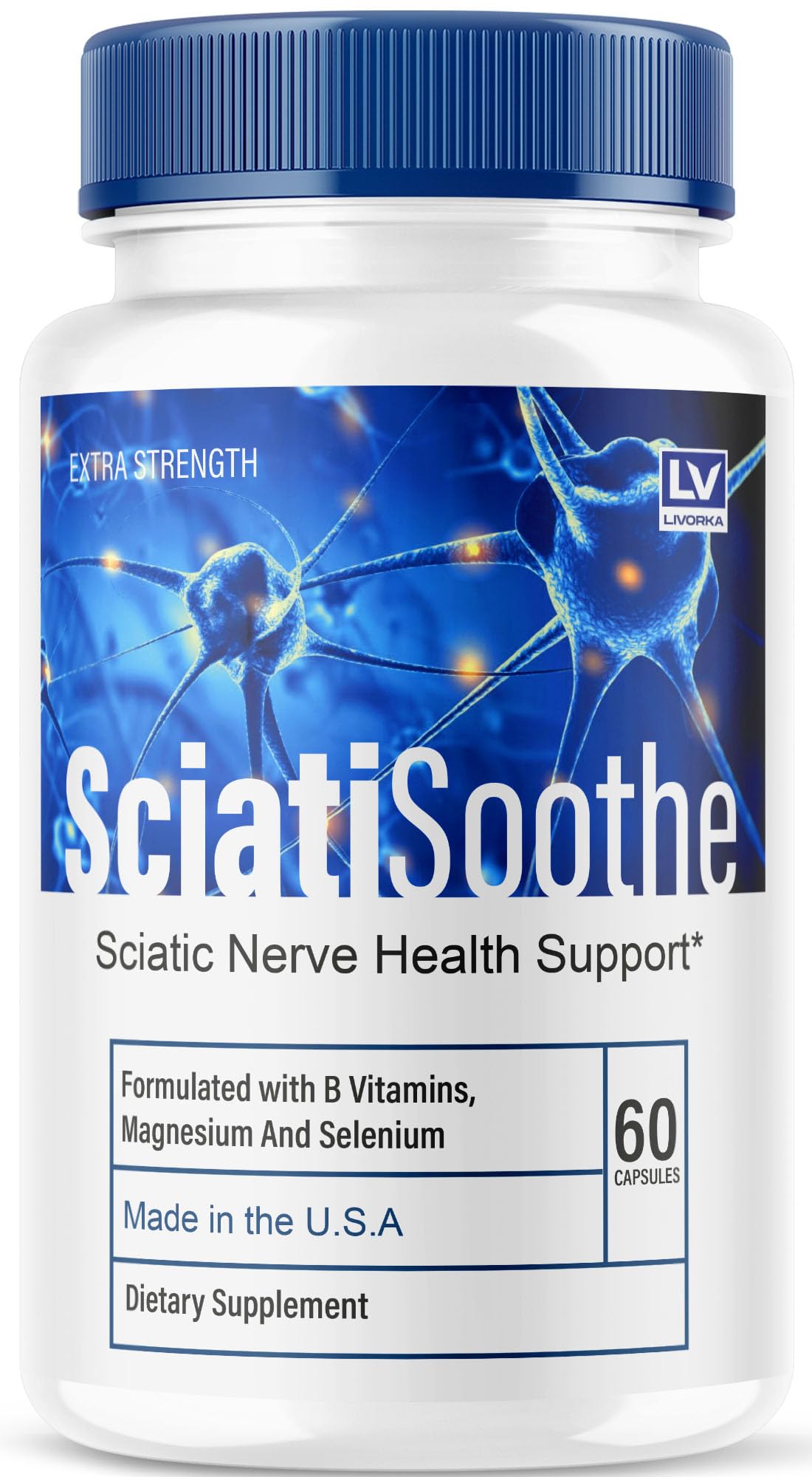LIVORKA Sciatisoothe Capsules 60 Count