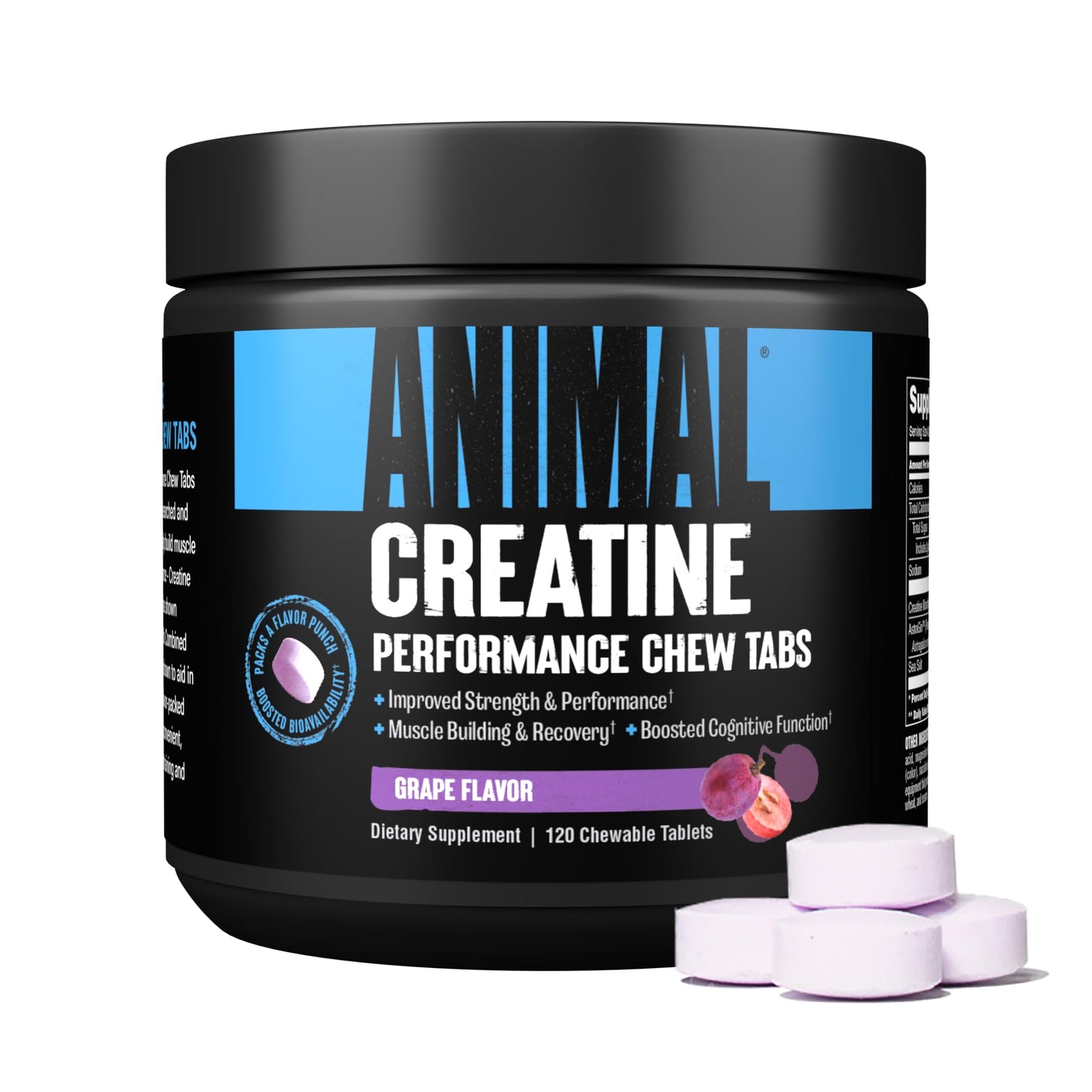 Animal Omega 3 & 6 with Creatine Tablets 150 Tablets