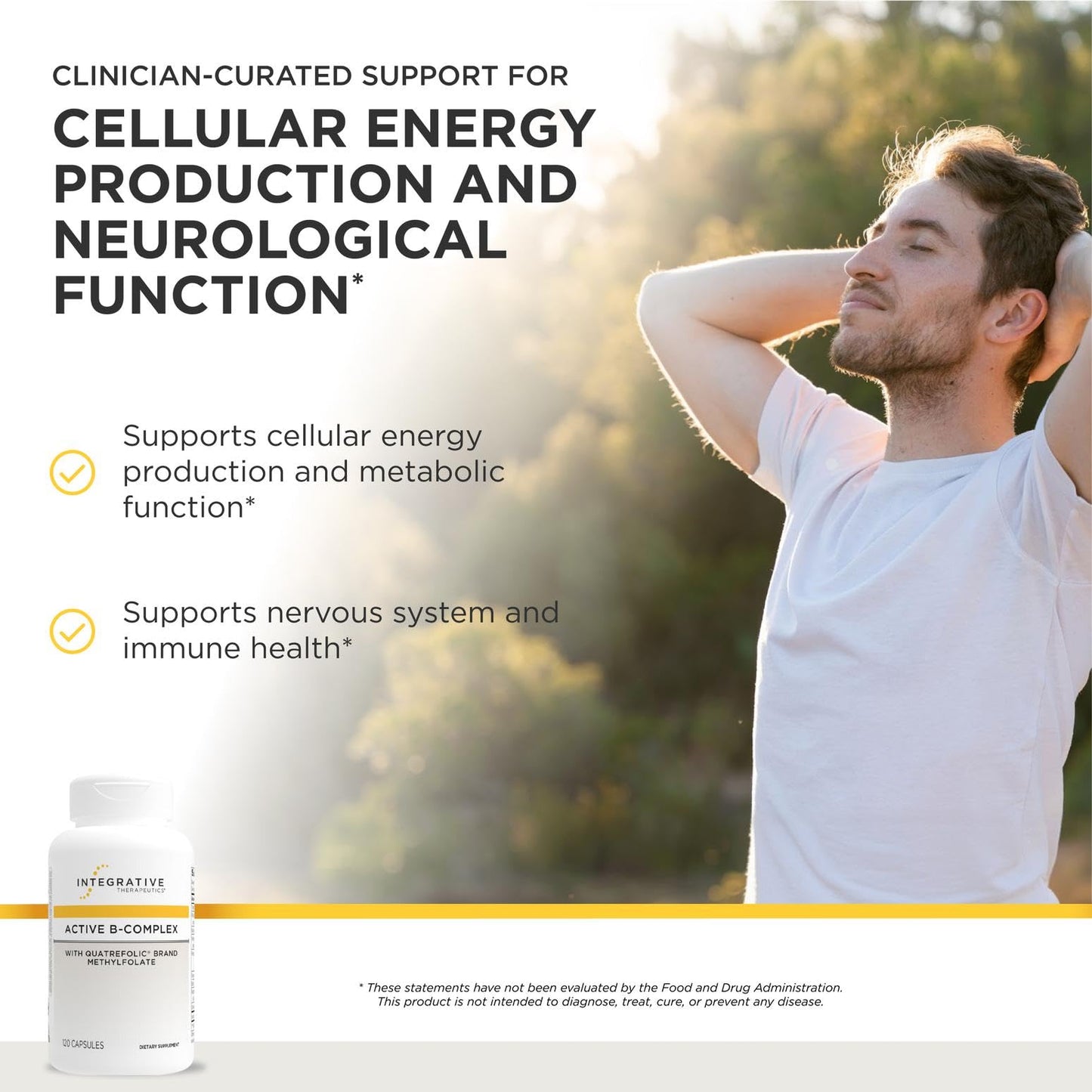 Integrative Therapeutics Active B-Complex Capsule 120 Capsules