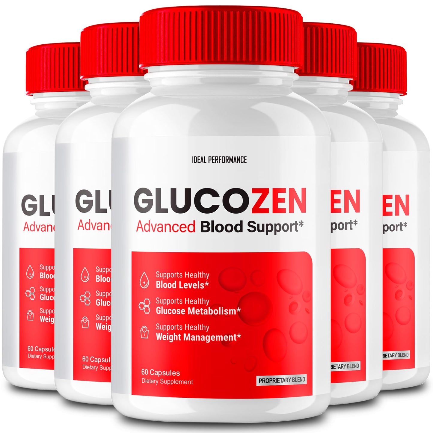 IDEAL PERFORMANCE Glucozen Capsules, 300 Count