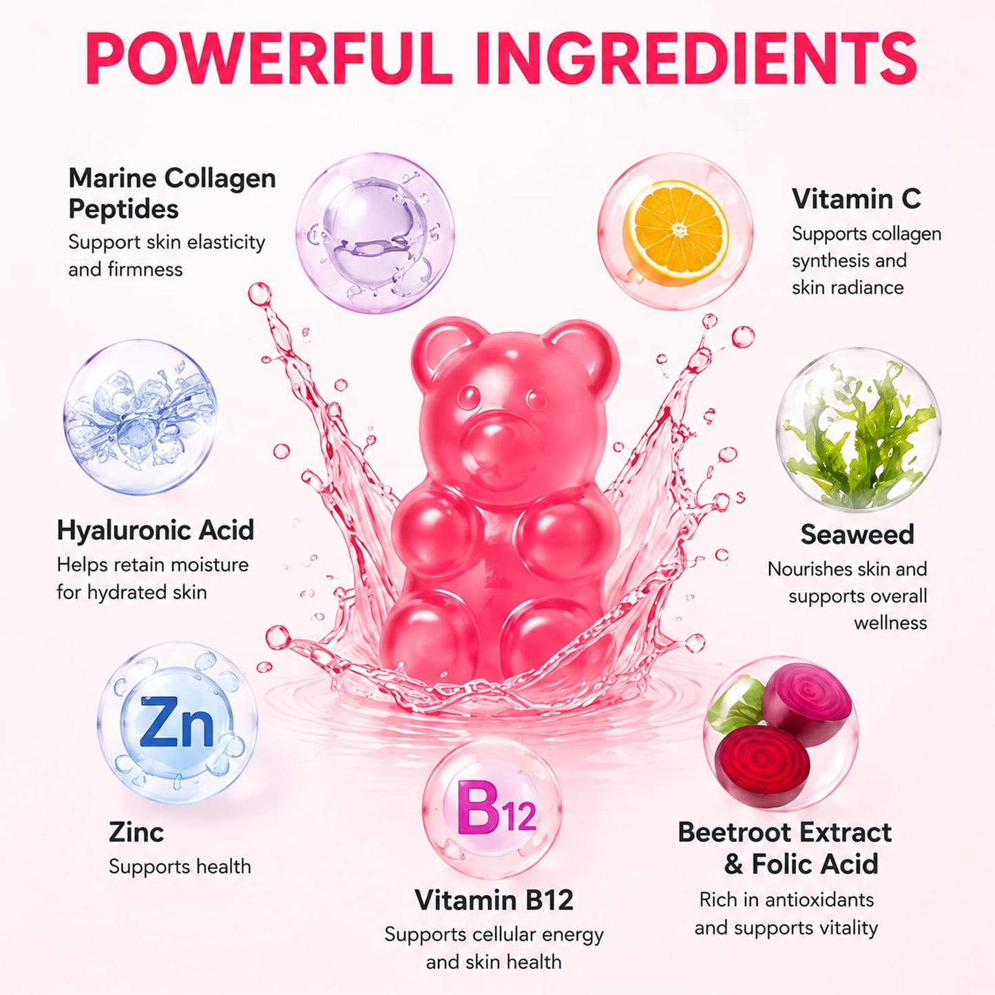 INDITROPIC Vexity Labs Collagen Gummies Gummy 60 Gummies