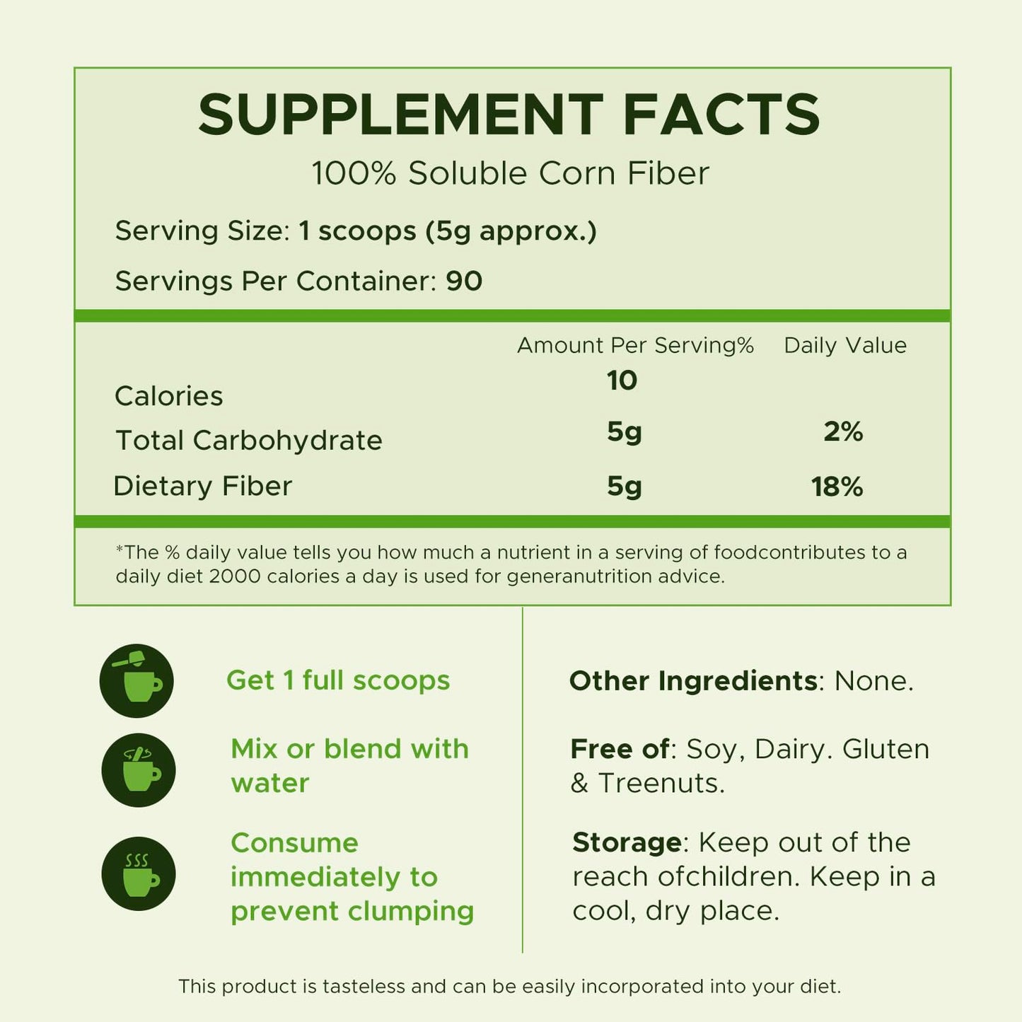 BNHealthy Fiber Powder 15.9 oz