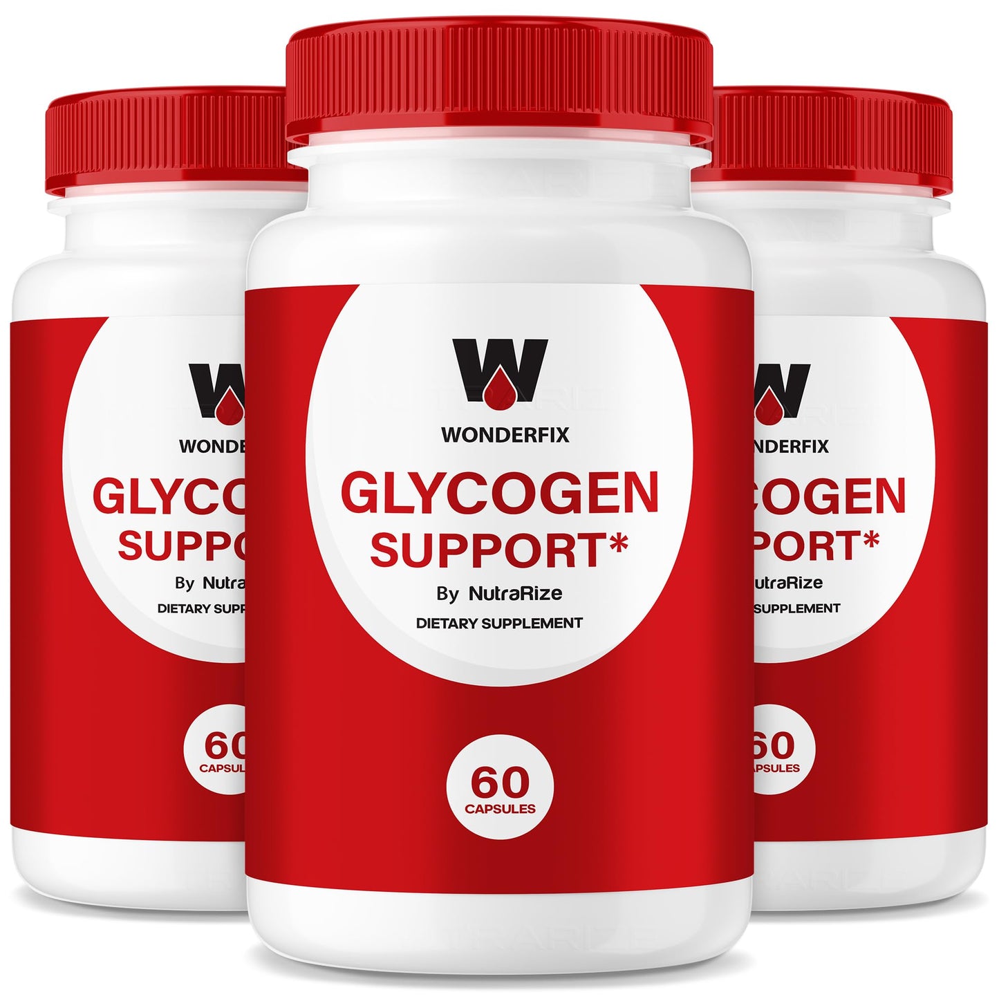 NutraRize Wonderfix Glycogen Support Capsules, 180 Capsules