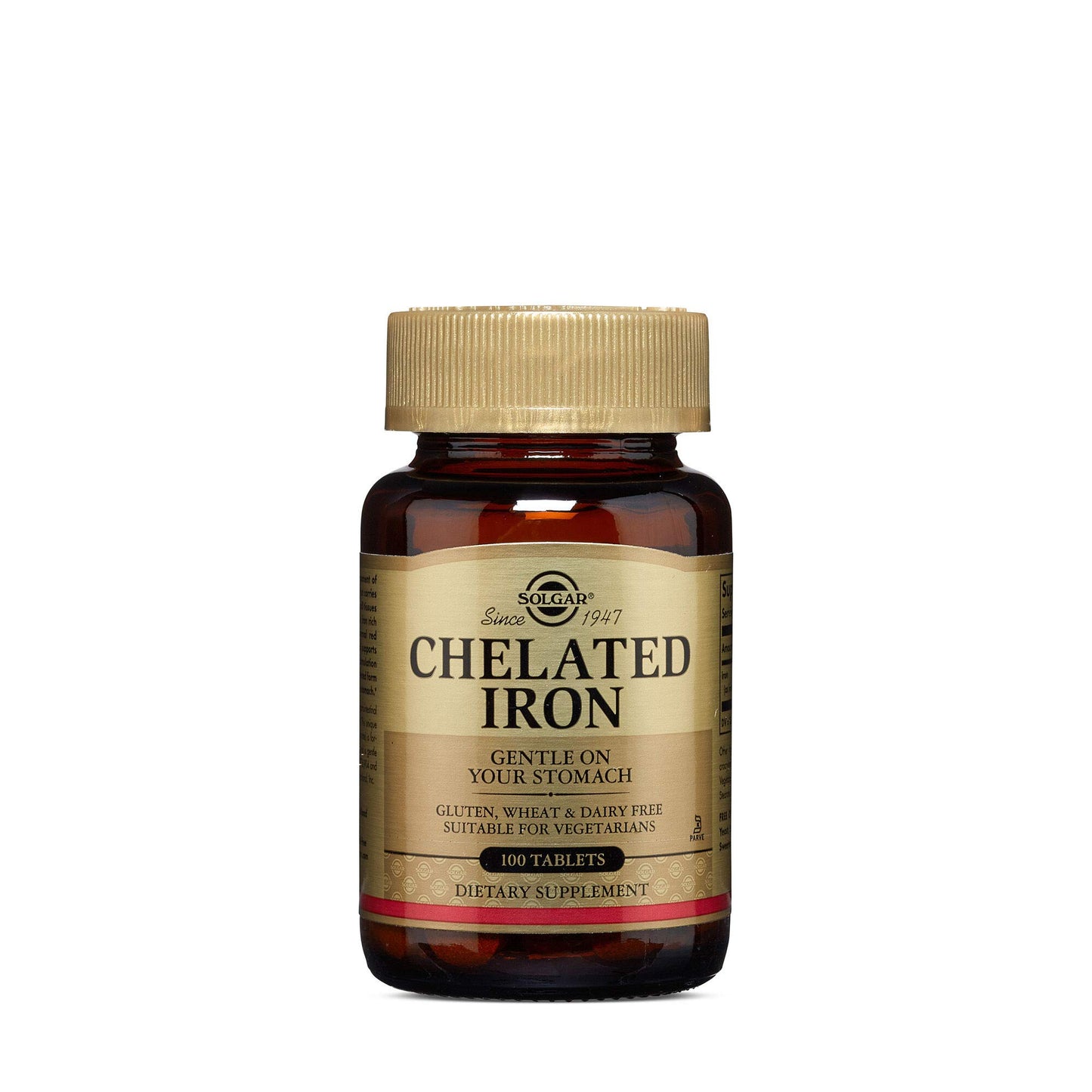 Solgar Chelated Iron Tablets 100