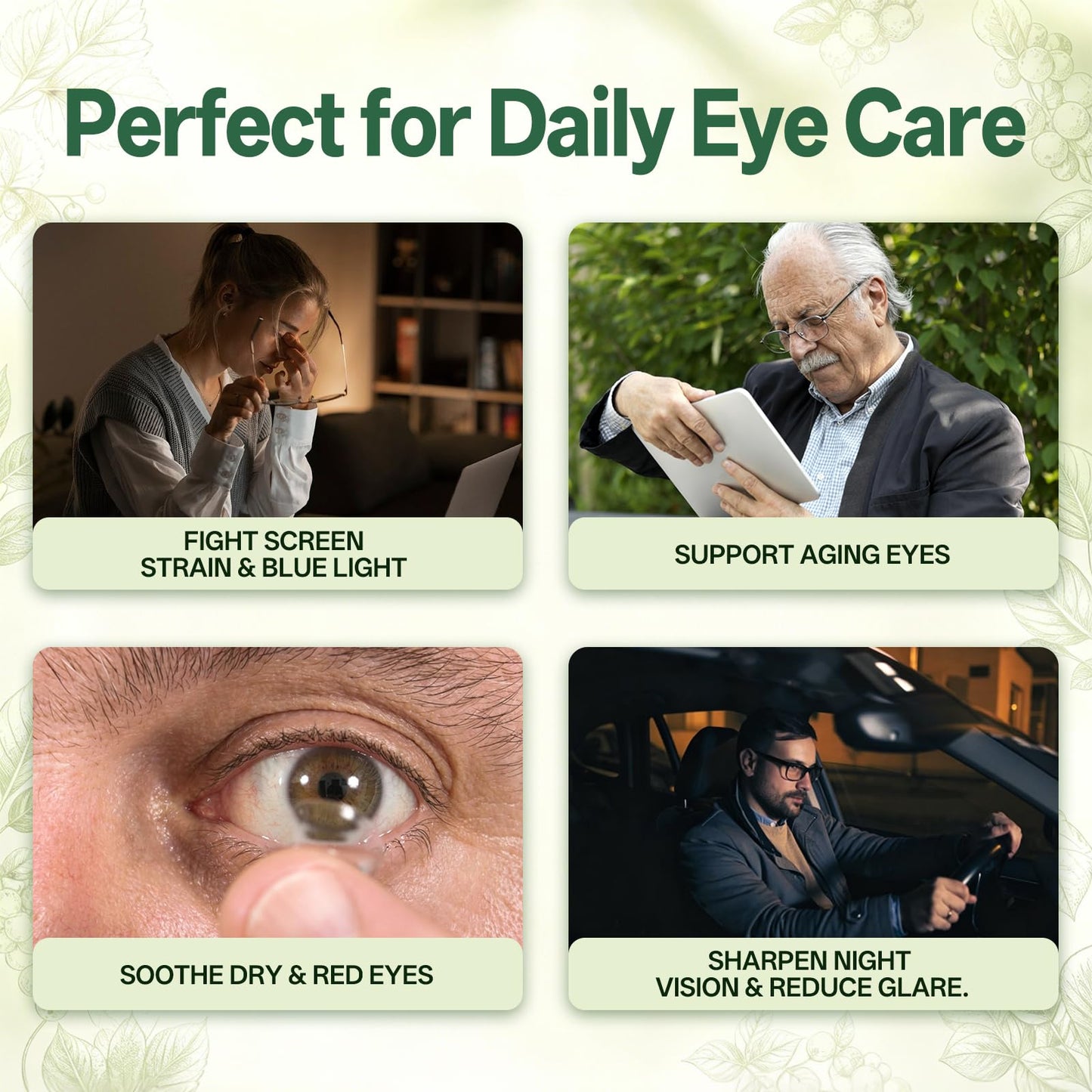 Oopeatol Bilberry Supplement with Lutein Capsule, 60 Capsules