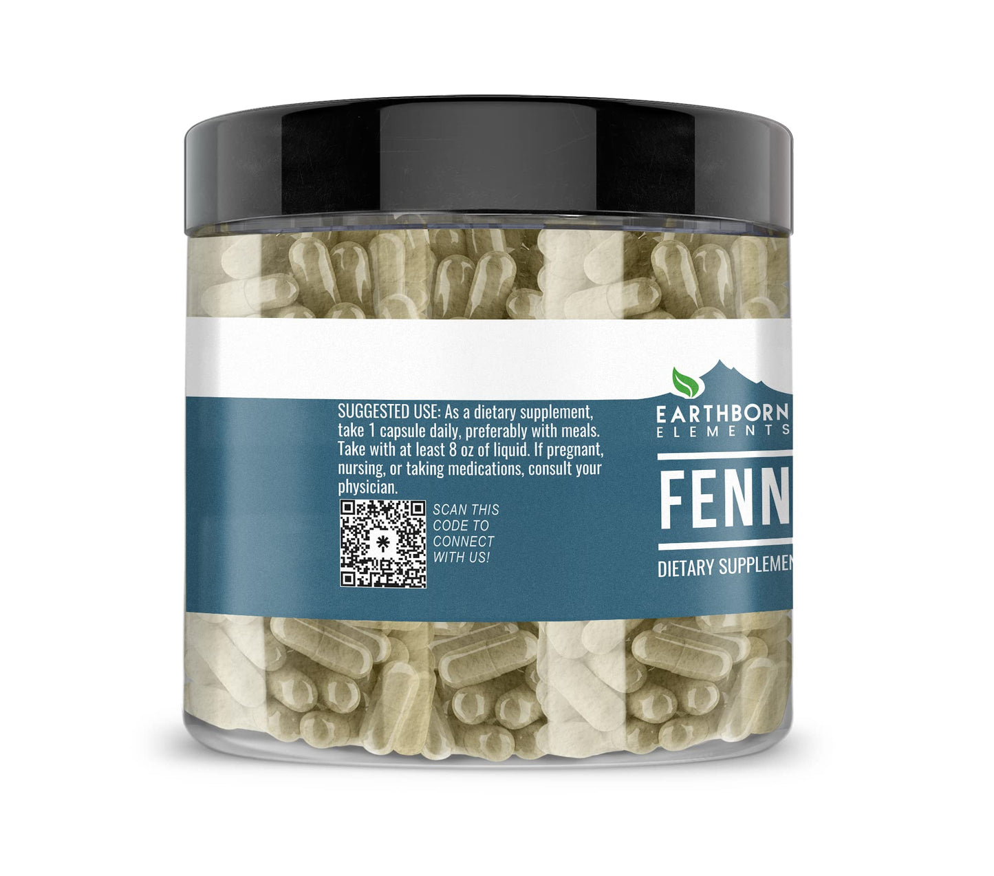Earthborn Elements Fennel Seed Capsules 200