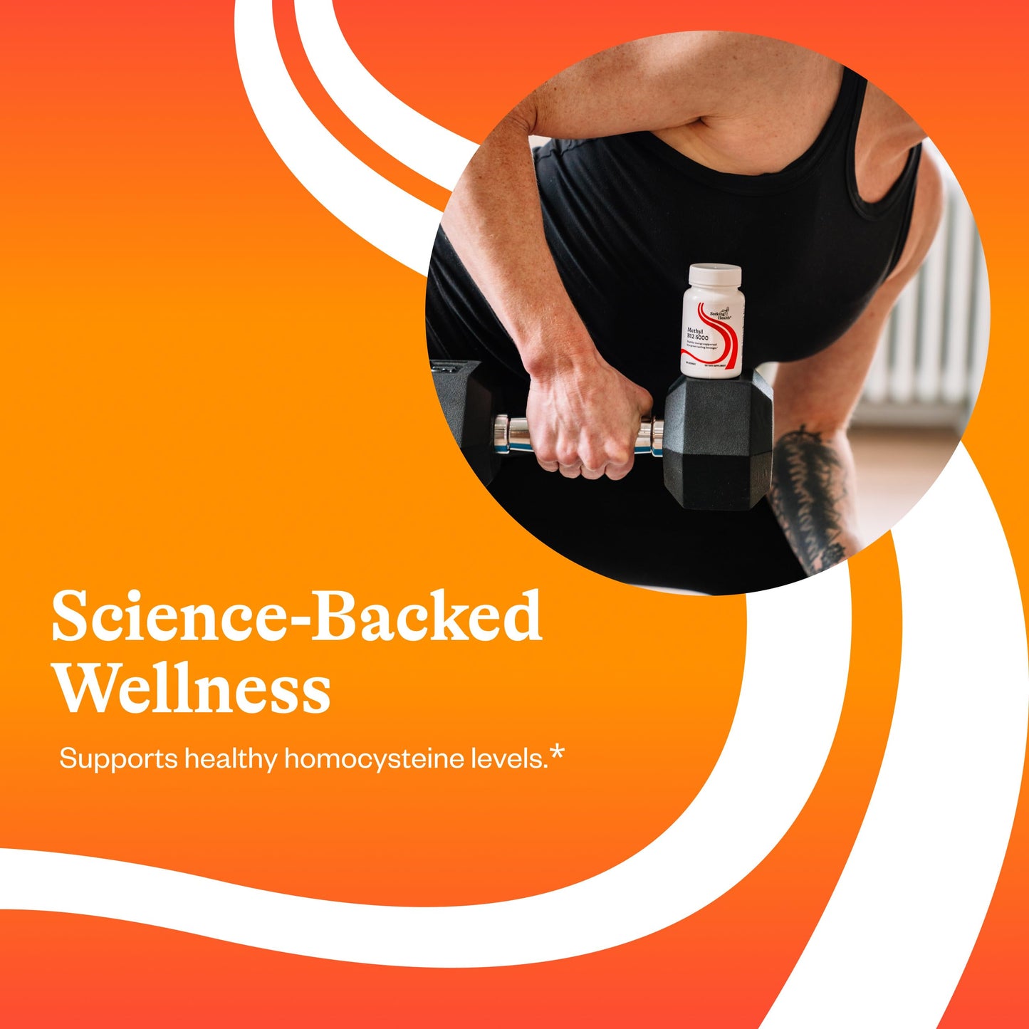 Seeking Health Methyl B12 5000 mcg Lozenge, 60 Count