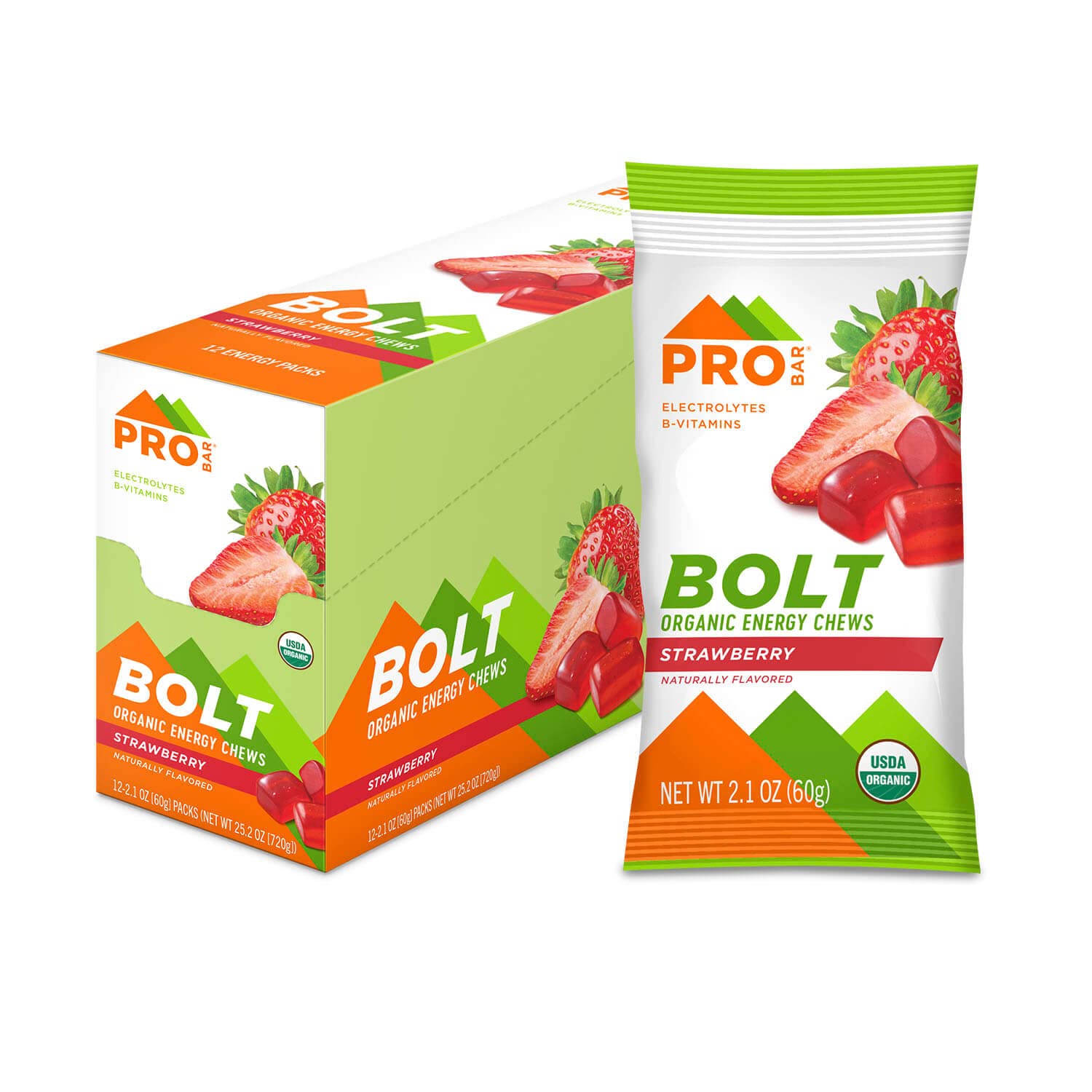 PROBAR Bolt Energy Chews Gummies 12 Pack