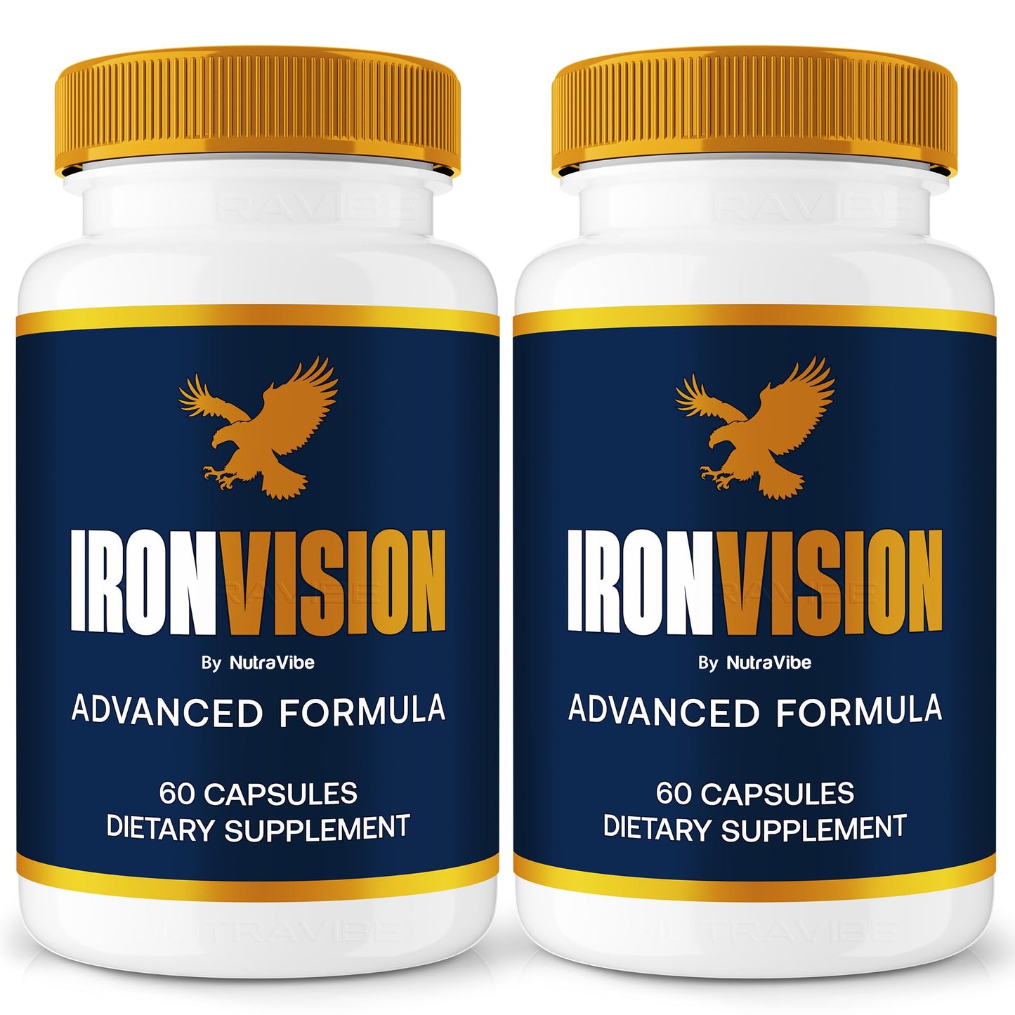NutraVibe Iron Vision Capsules 120 Capsules