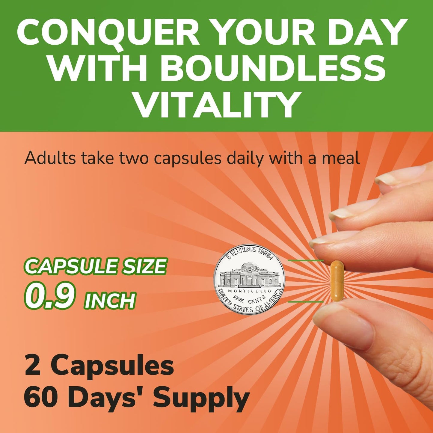 Vitalibre Maca Root Capsules, 120 Capsules