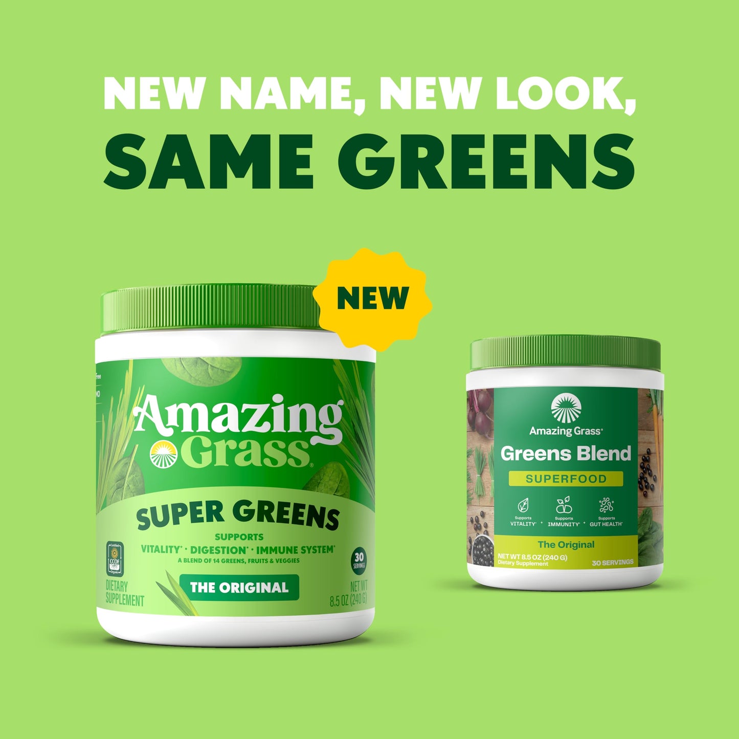 Amazing Grass Super Greens Powder, 30 Servings