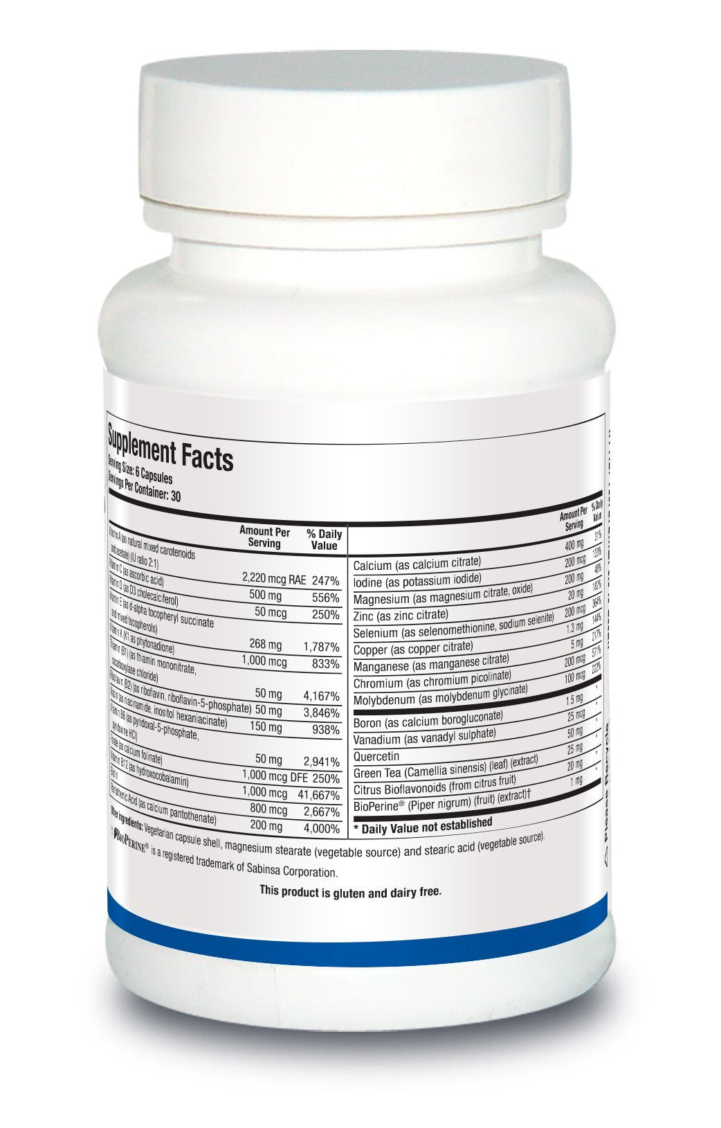 BIOTICS RESEARCH Pro Multi Plus Capsules 180 Count