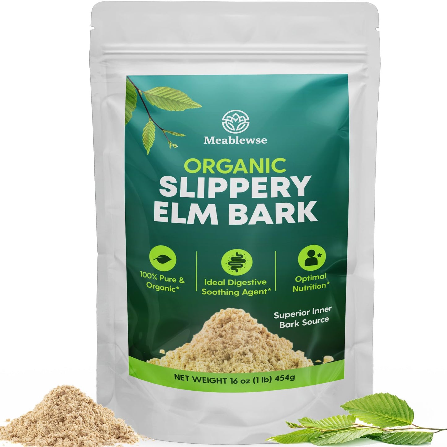 Meablewse Slippery Elm Powder, 16