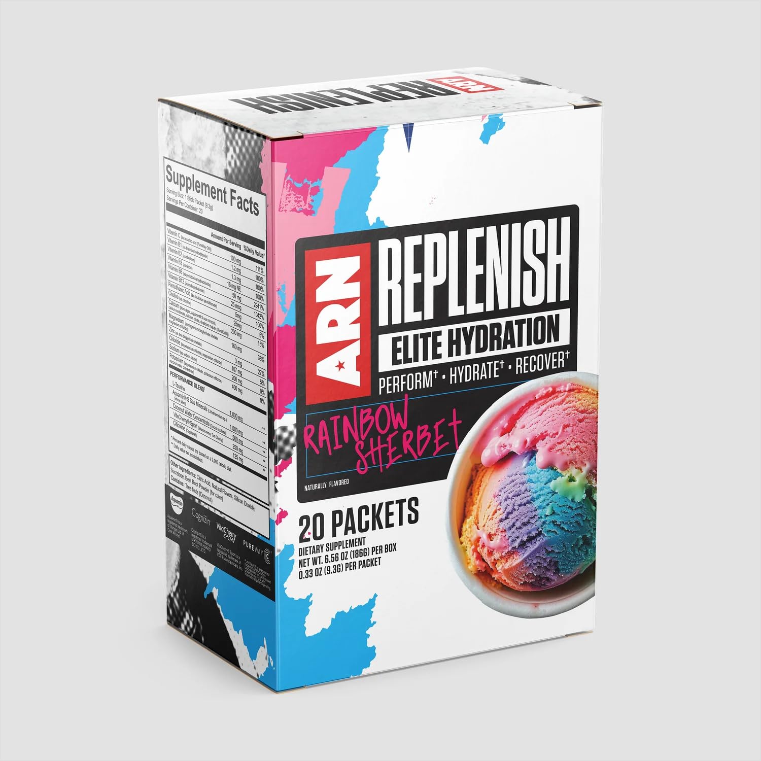 Arms Race Nutrition Replenish Elite Hydration Powder 8