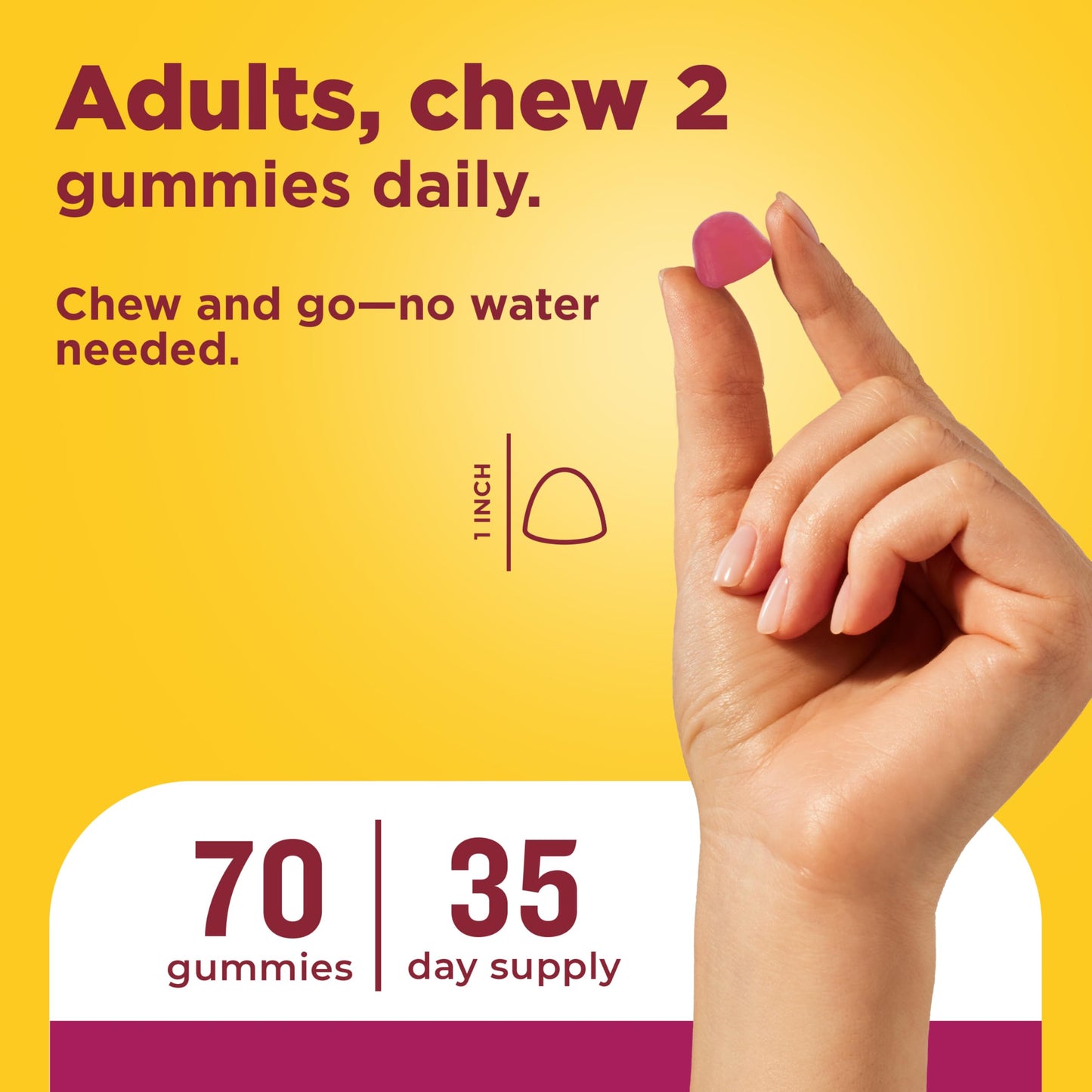 Nature Made Multivitamin For Women Gummy 70 Count