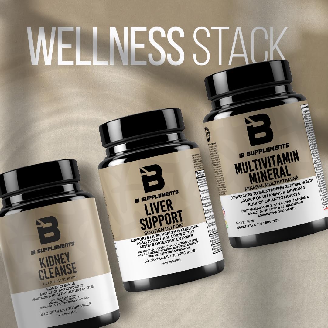 Iron Brothers Supplements Liver Support & Detox Supplement Capsule 60 Count
