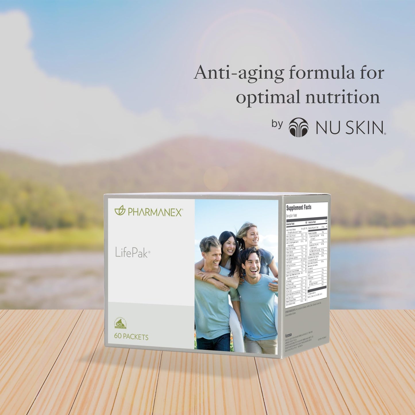 Pharmanex Nu Skin LifePak Nutritional Supplement Capsule 60 Count