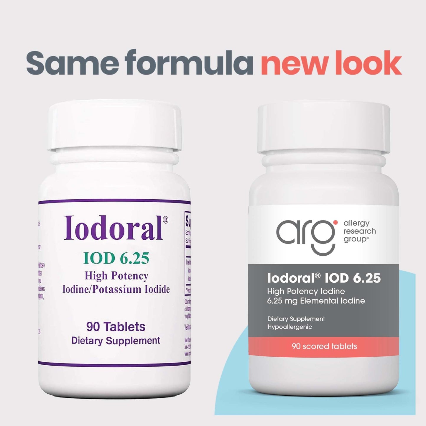 Optimox Iodoral 6.25 mg Iodine & Potassium Iodide Supplement, 90 Tablets