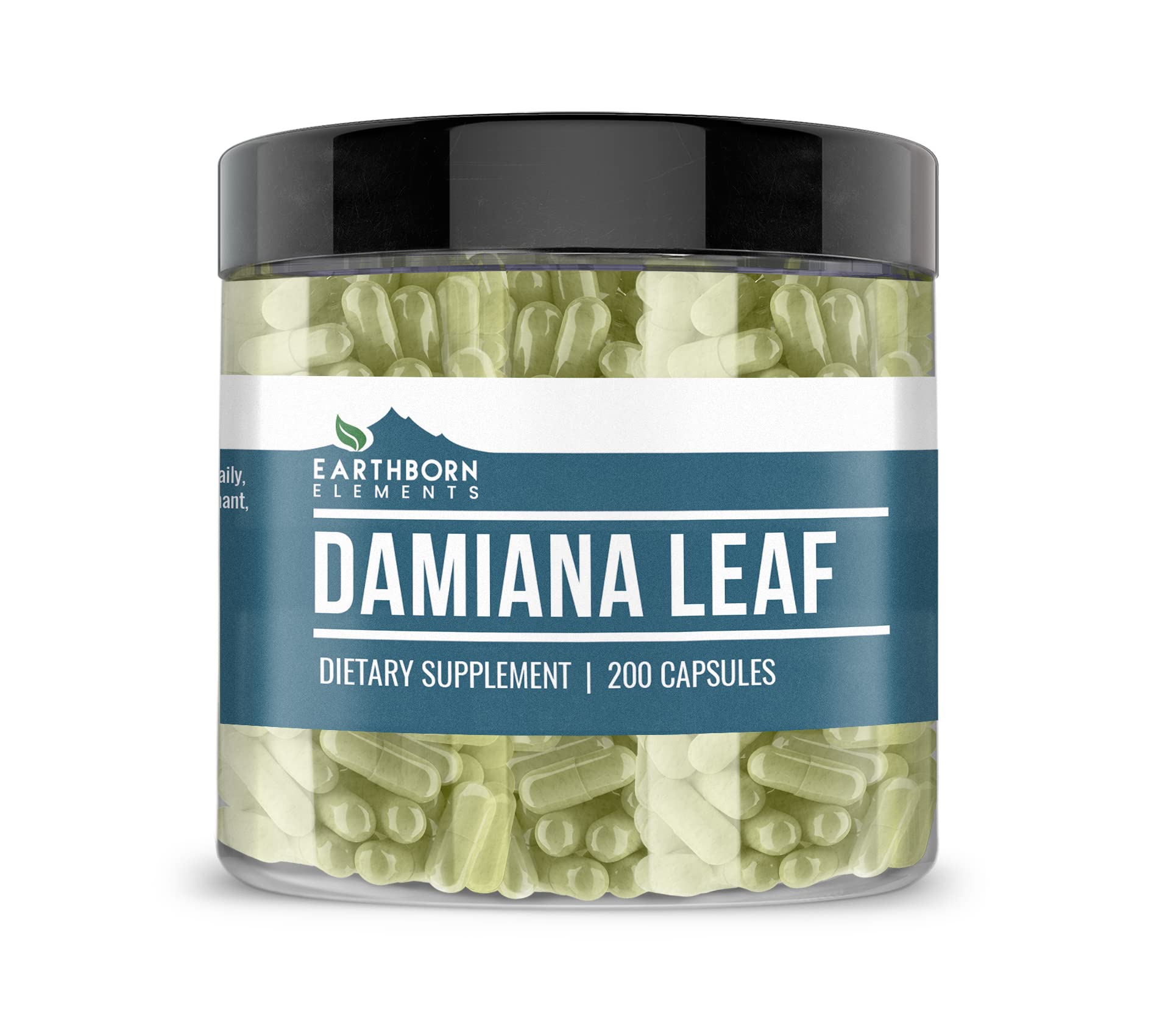 Earthborn Elements Damiana Leaf 200 Capsules