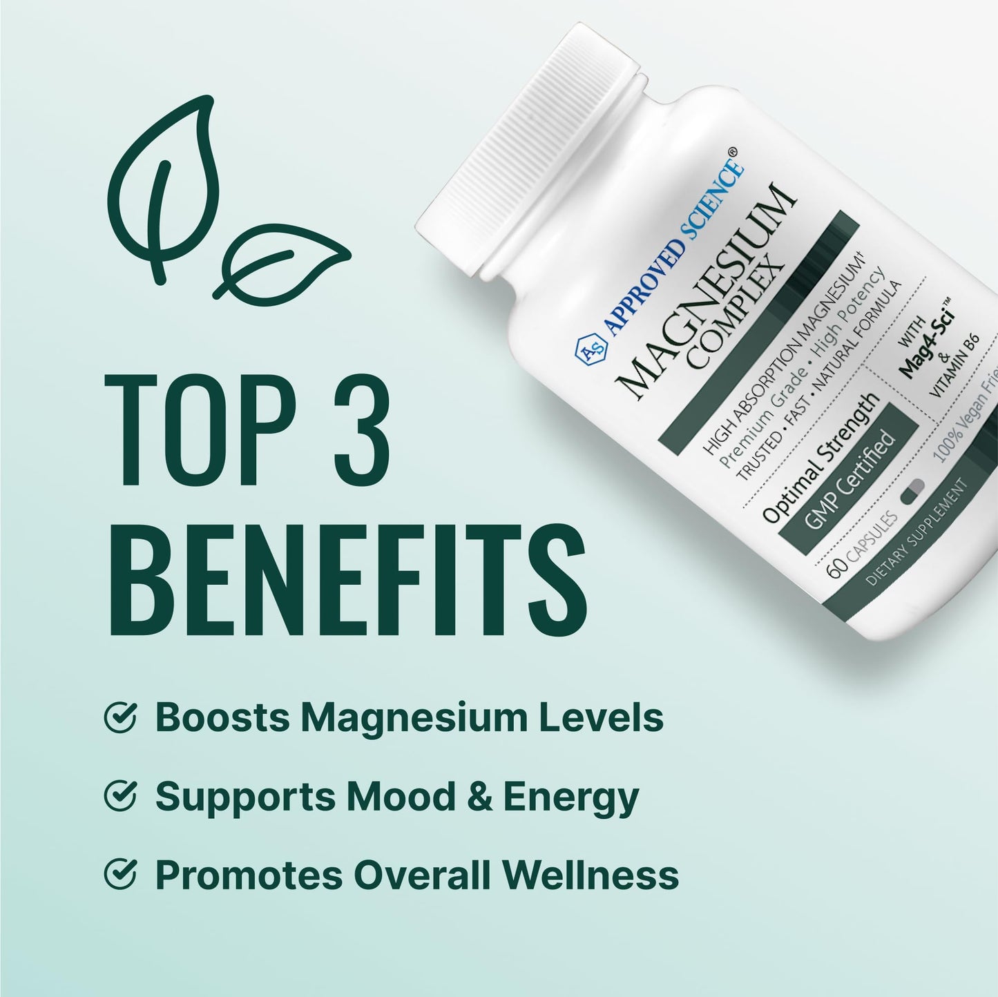 Approved Science Magnesium Complex Capsule 60 Capsules