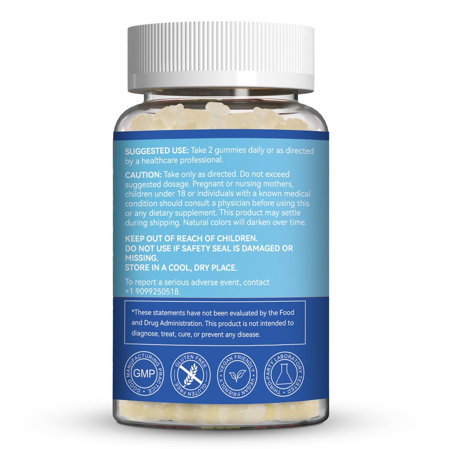 SmildeHeal L-Lysine 1000mg Gummies, 60 Count